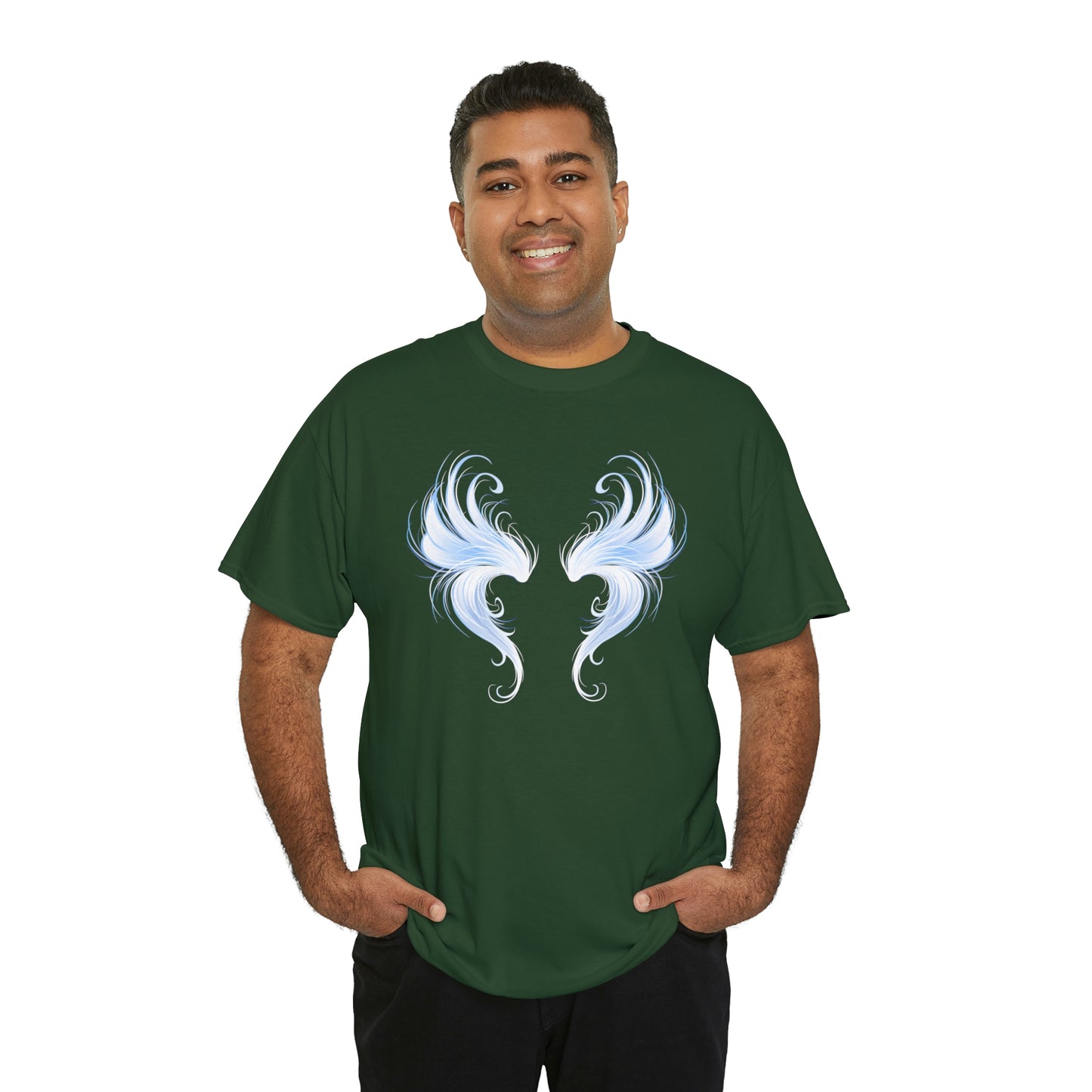 Angel Wing Motivational T-shirt - Inspiring Graphic Tee For Men And Women | Inspiring Words | Positive Vibes | Unique Design | Perfect Gift | Best Quality Tee