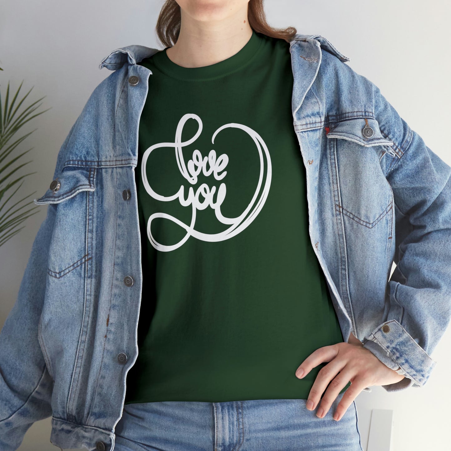 Love You Motivational T-shirt - Inspiring Graphic Tee For Men And Women | Inspiring Words | Positive Vibes | Unique Design | Perfect Gift | Best Quality Tee