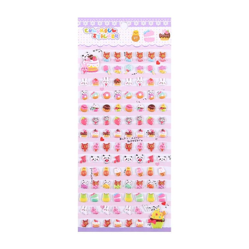 1 Pc Kawaii Lovely Small Animal Foam 3d Decorative Stationery Stickers Scrapbooking Diy Diary Album Stick Label - StarJam