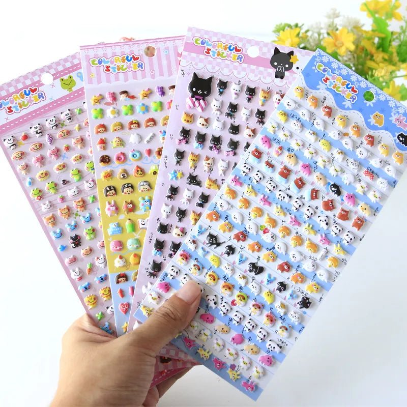 1 Pc Kawaii Lovely Small Animal Foam 3d Decorative Stationery Stickers Scrapbooking Diy Diary Album Stick Label - StarJam