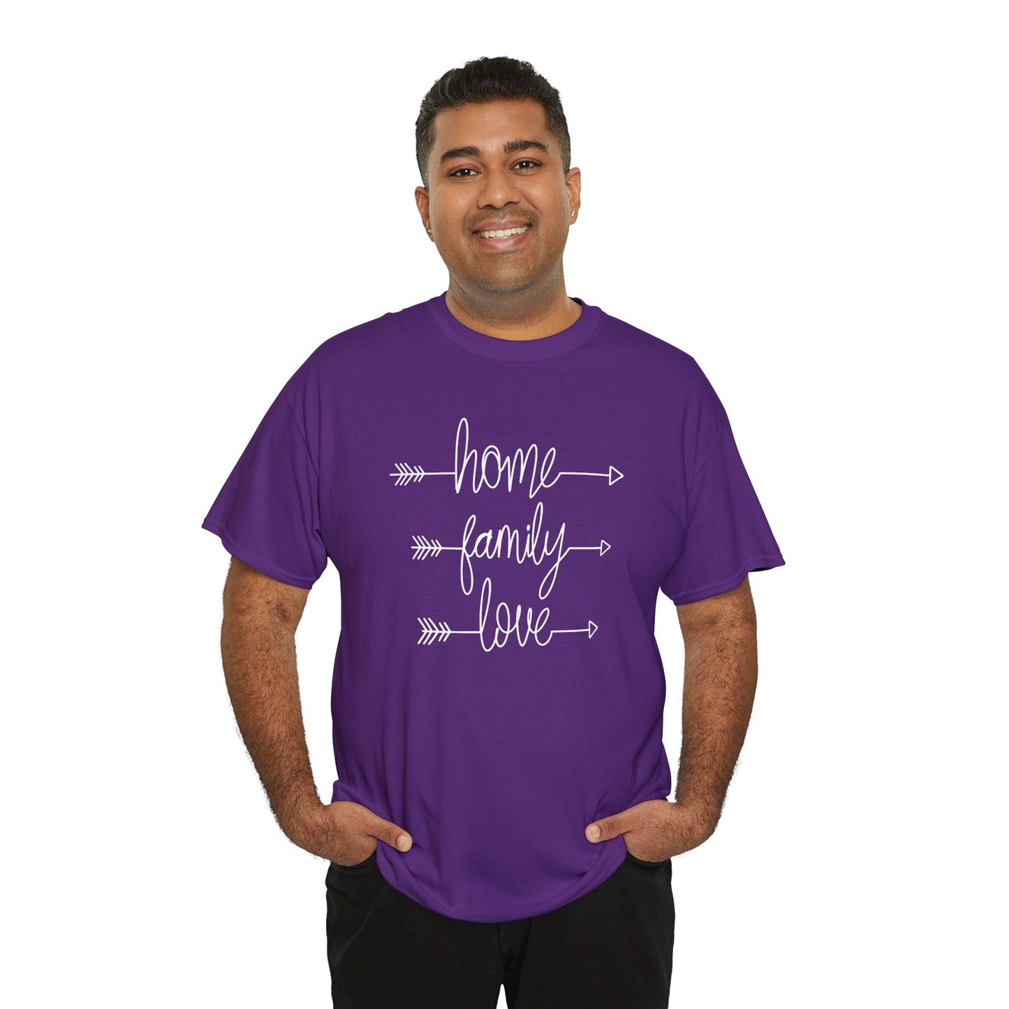 Home Family Love Motivational Tee