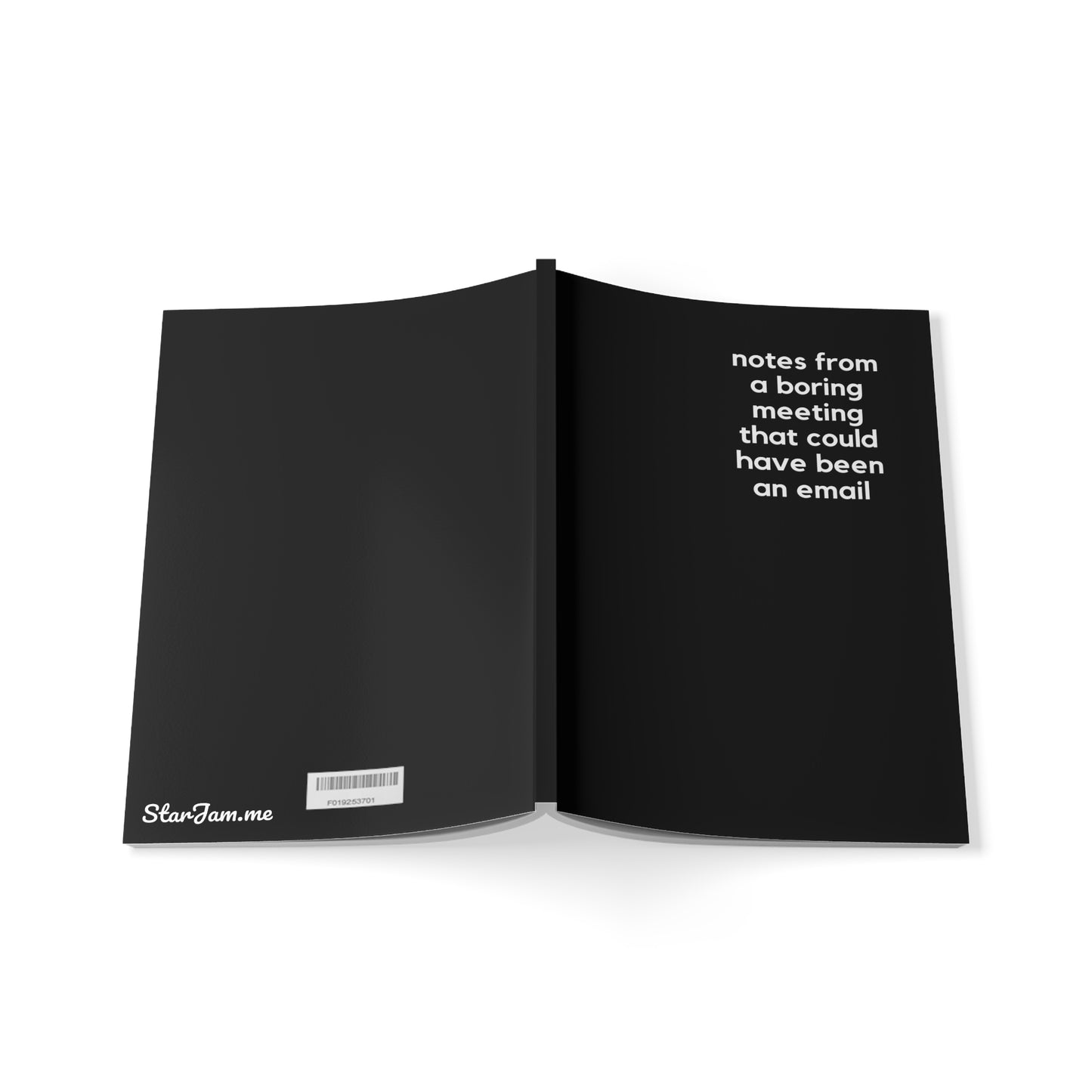 Meeting That Could Have Been An Email - Naughty Pads - Black A5 Soft Cover Journal