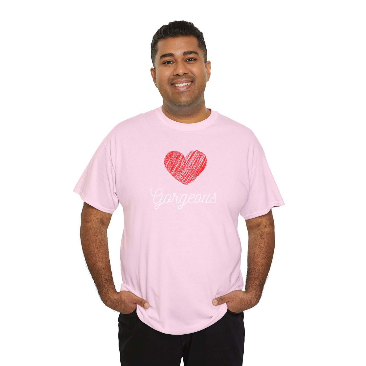 Gorgeous Heart Unisex Tee - Gorgeous Design