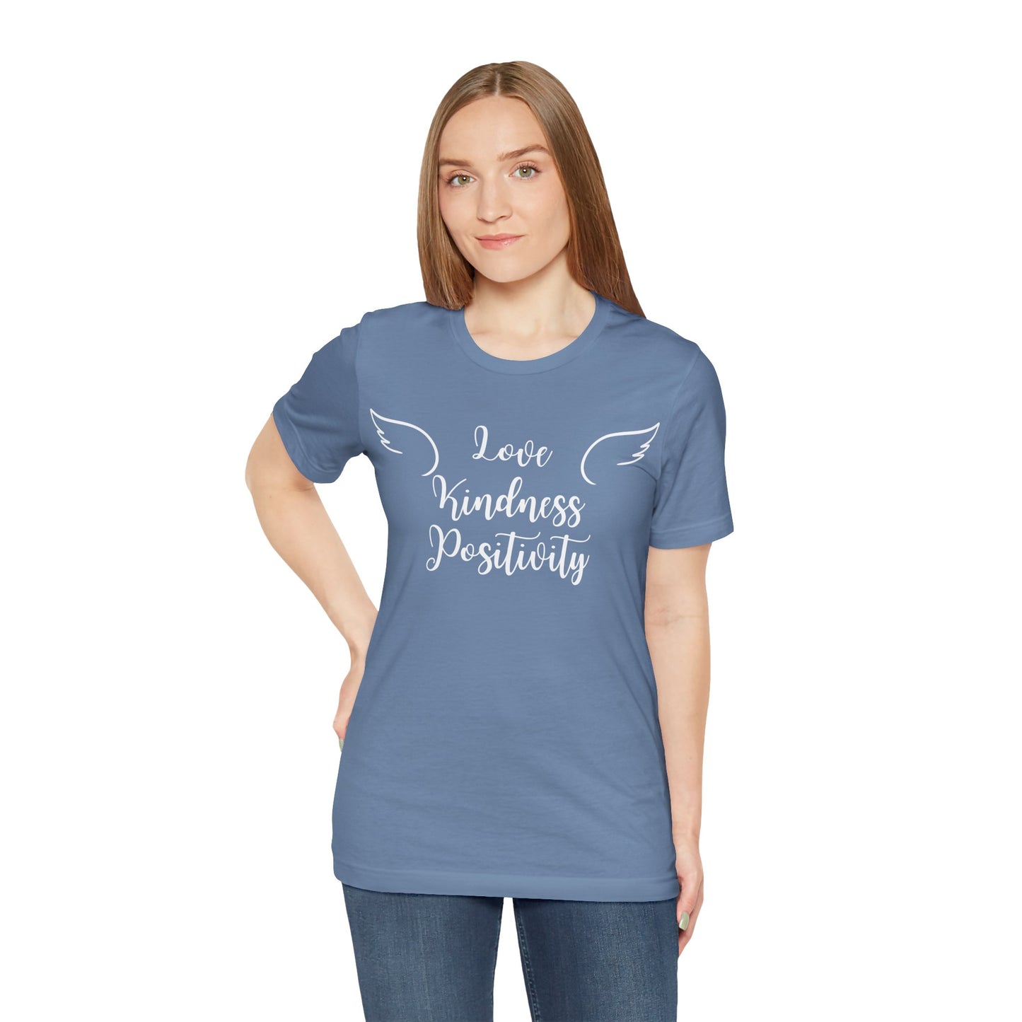 Love Kindness Positivity Angel Tee