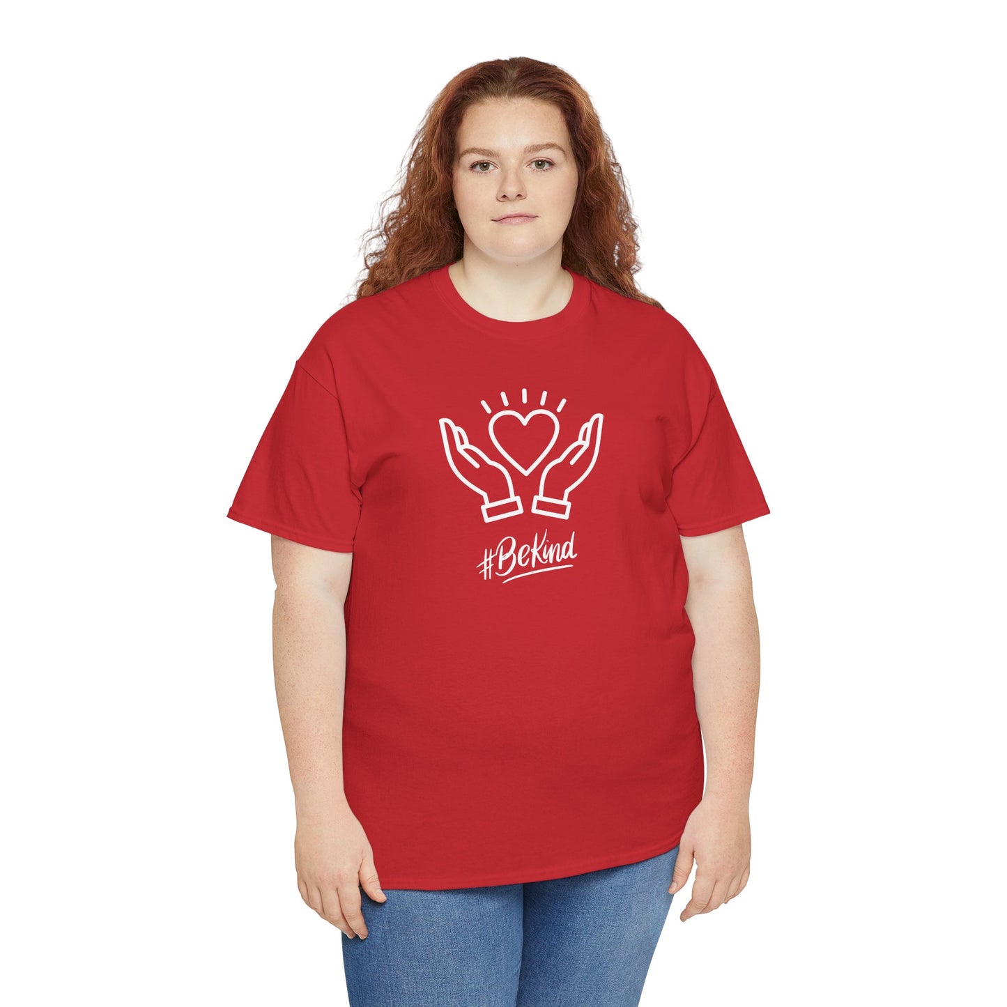 Motivational T-Shirt - #BeKind | Positive Vibes | Unisex Cotton Tee