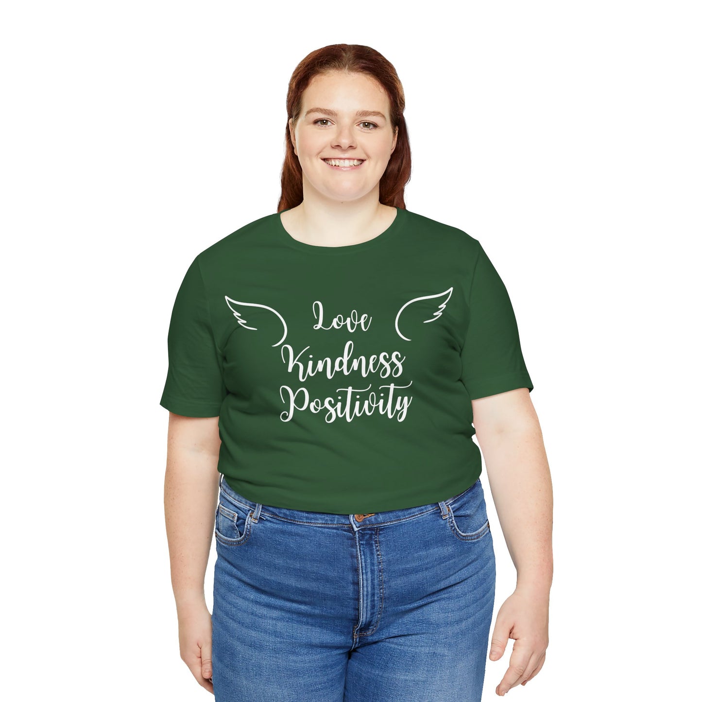Love Kindness Positivity Angel Tee