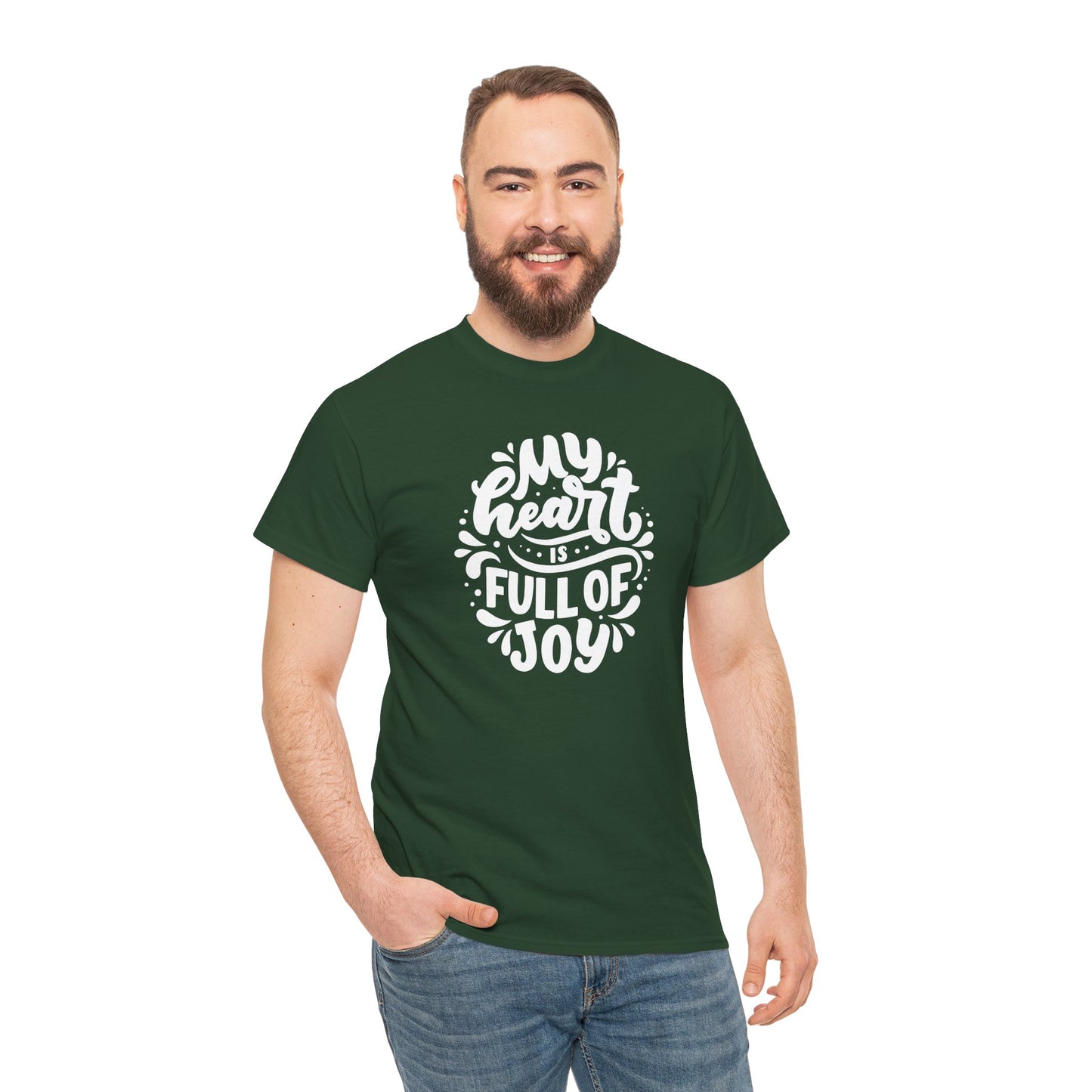 'My Heart Is Full Of Joy' Unisex Tee