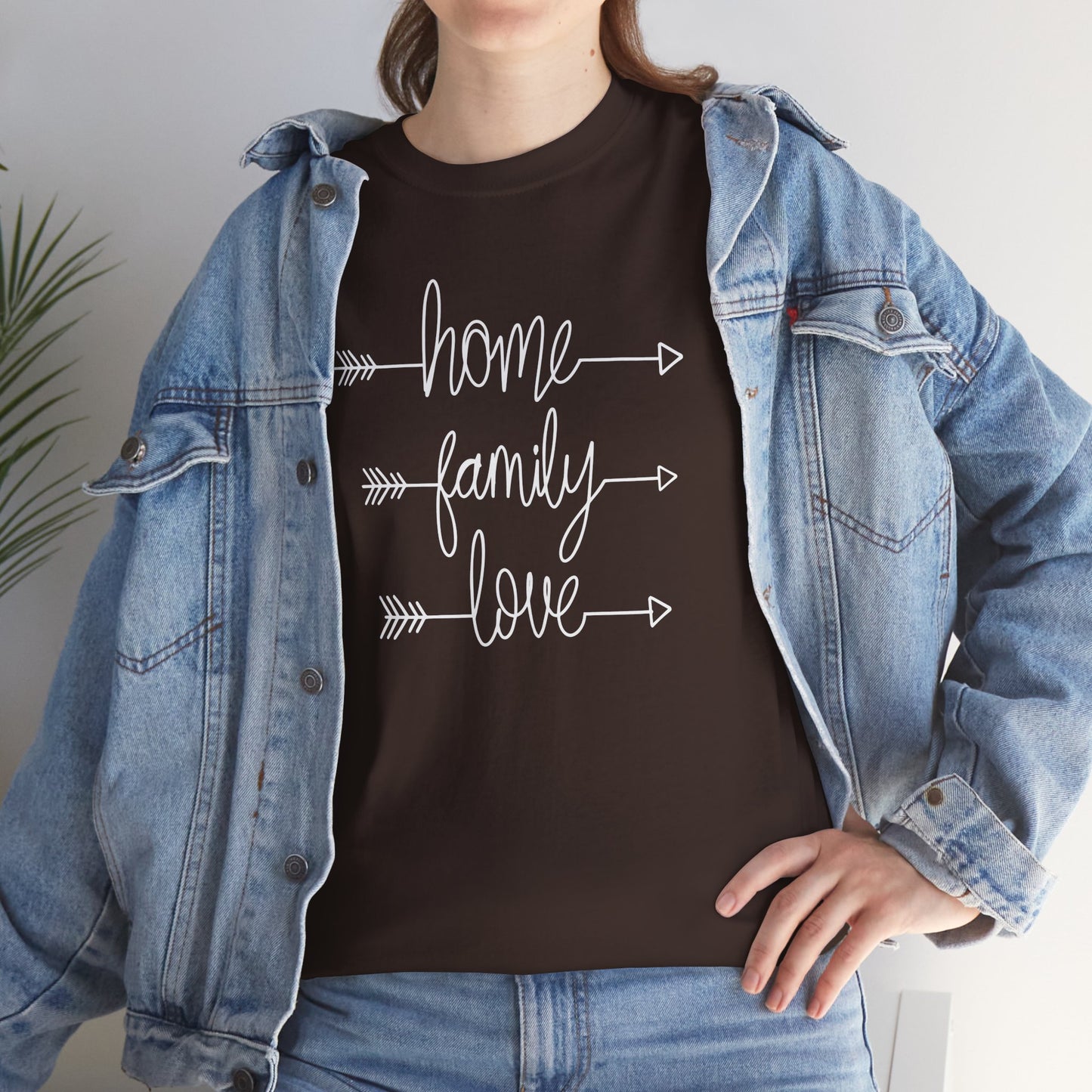 Home Family Love Motivational Tee