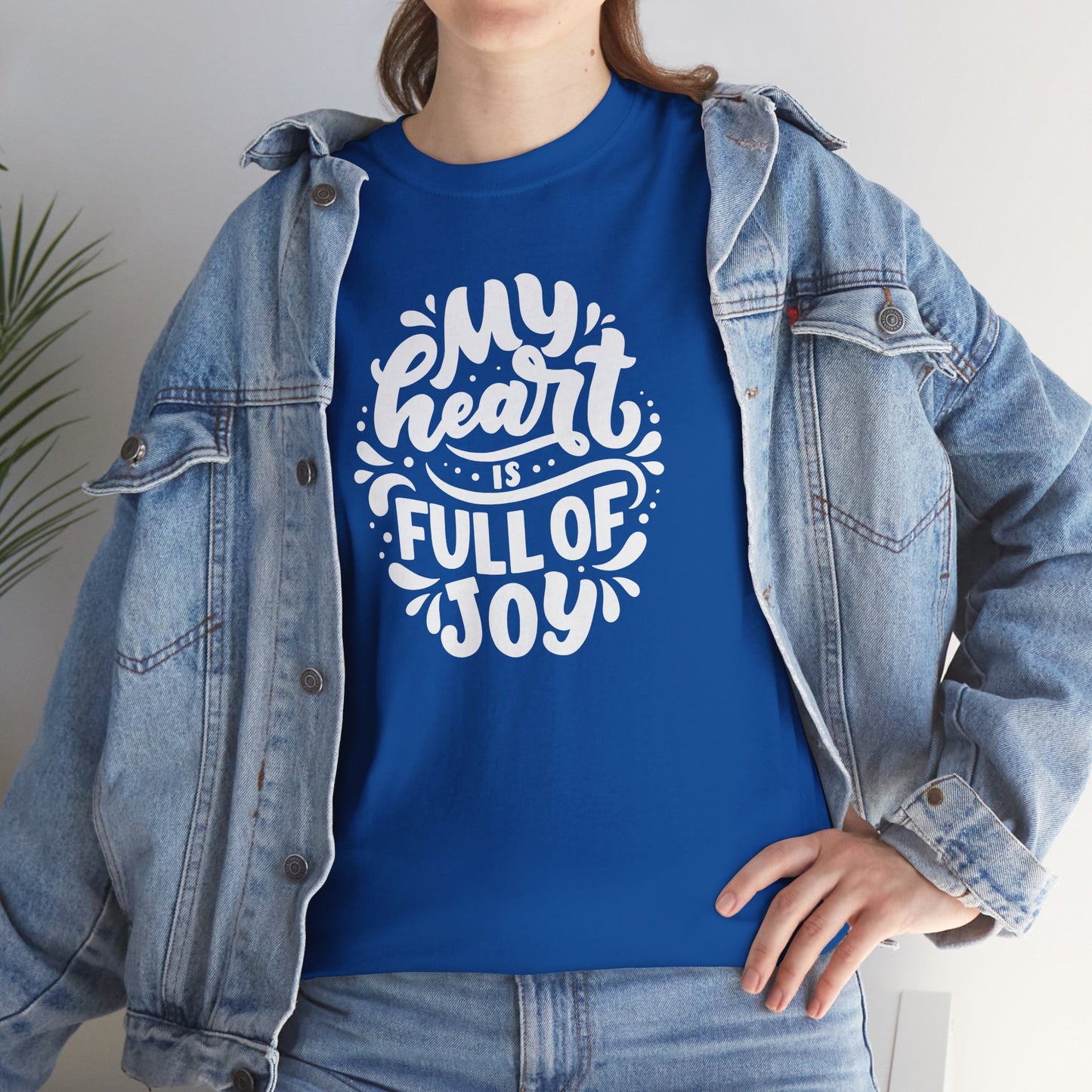 'My Heart Is Full Of Joy' Unisex Tee