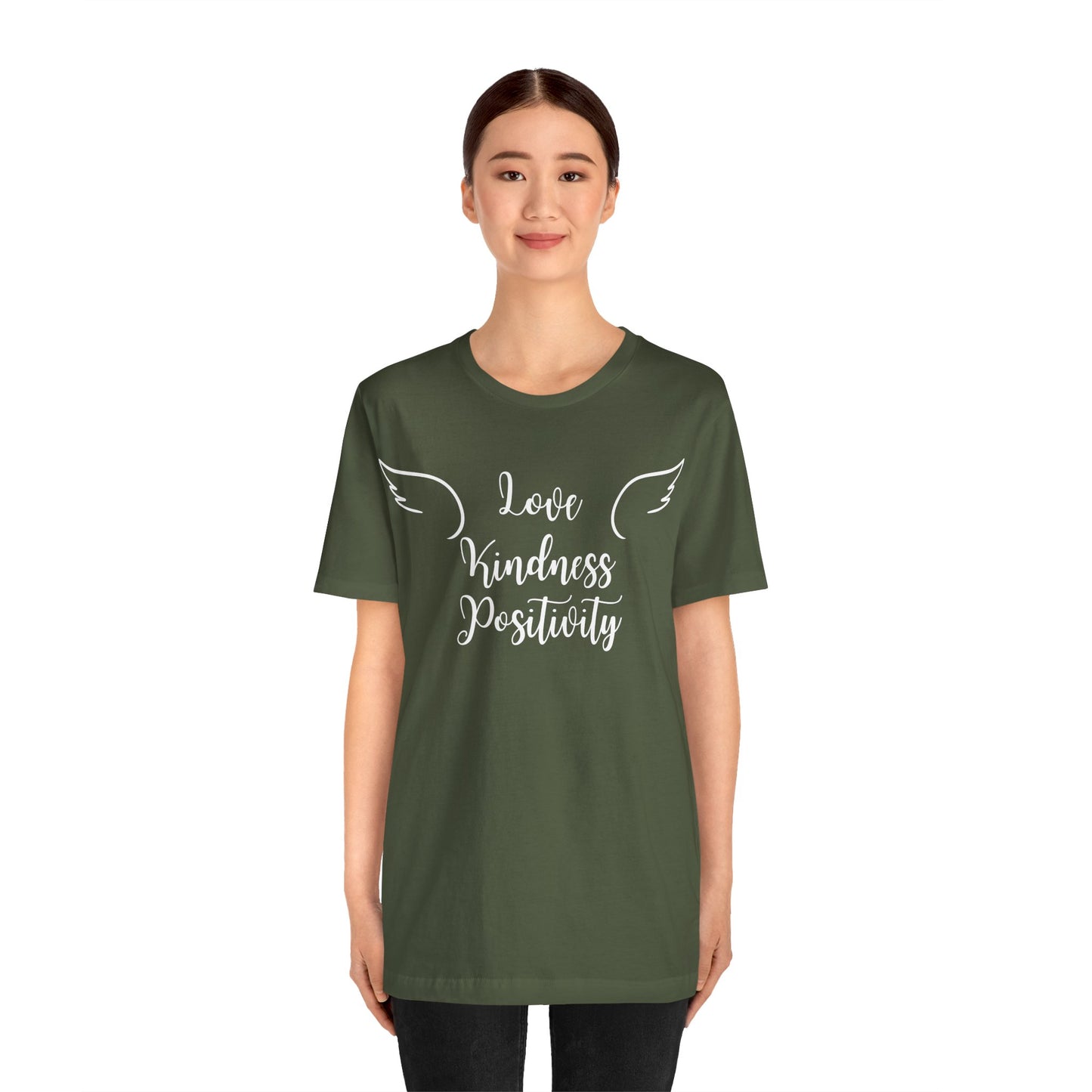 Love Kindness Positivity Angel Tee