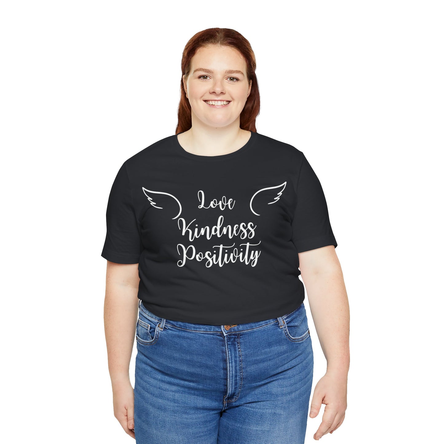 Love Kindness Positivity Angel Tee
