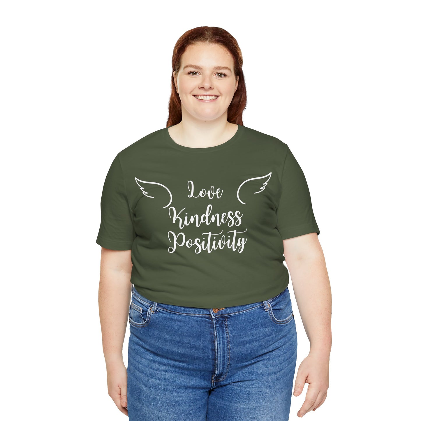 Love Kindness Positivity Angel Tee