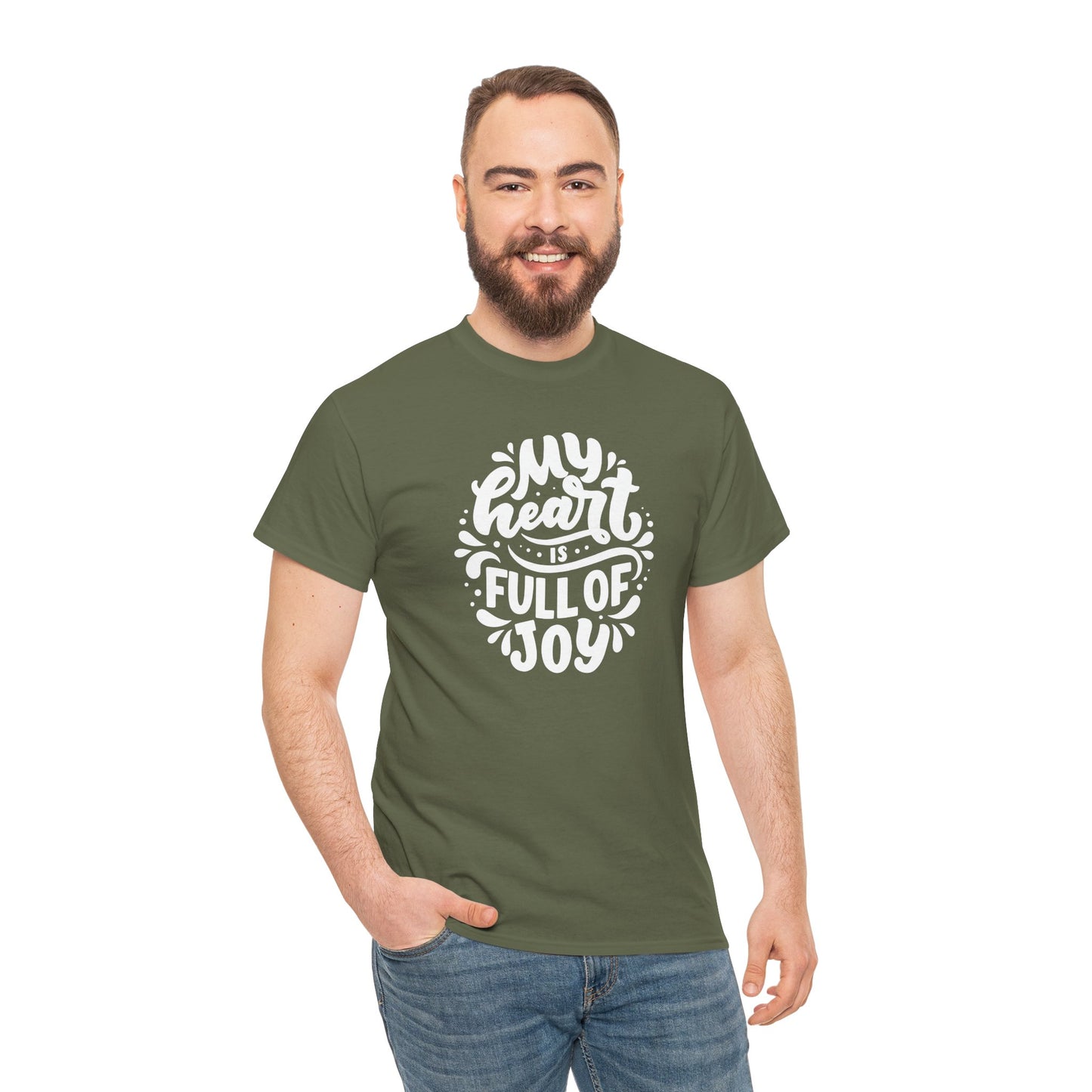 'My Heart Is Full Of Joy' Unisex Tee