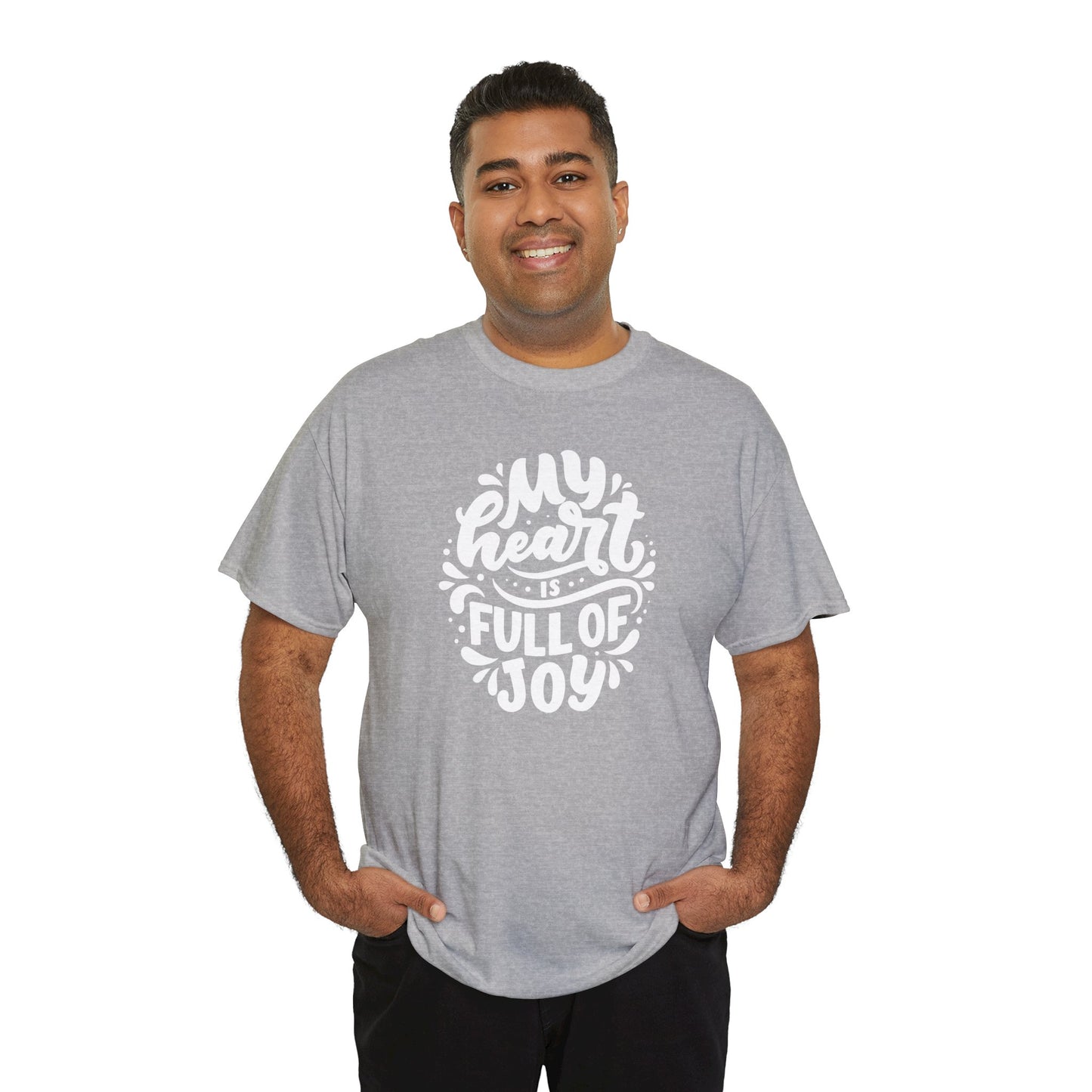'My Heart Is Full Of Joy' Unisex Tee