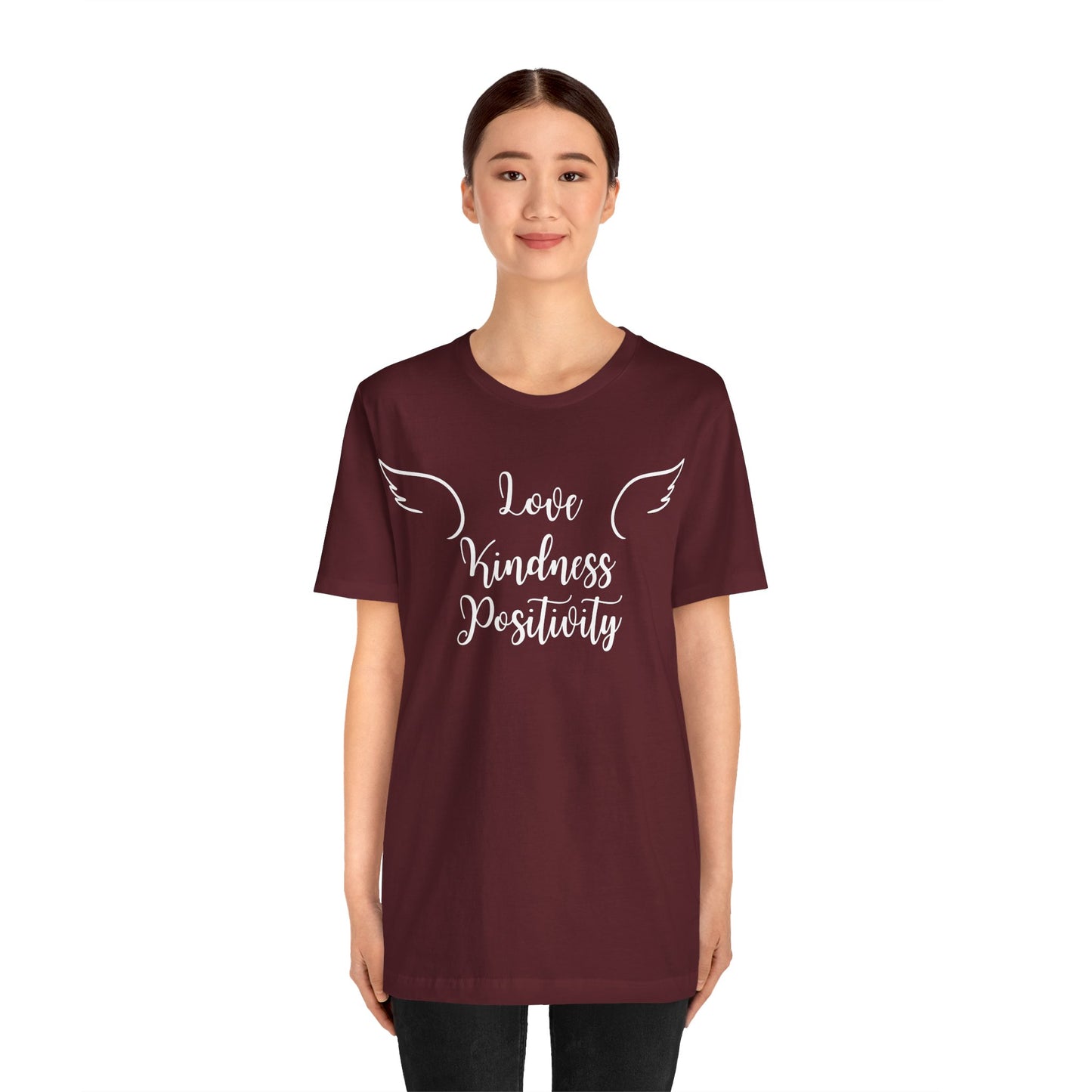 Love Kindness Positivity Angel Tee