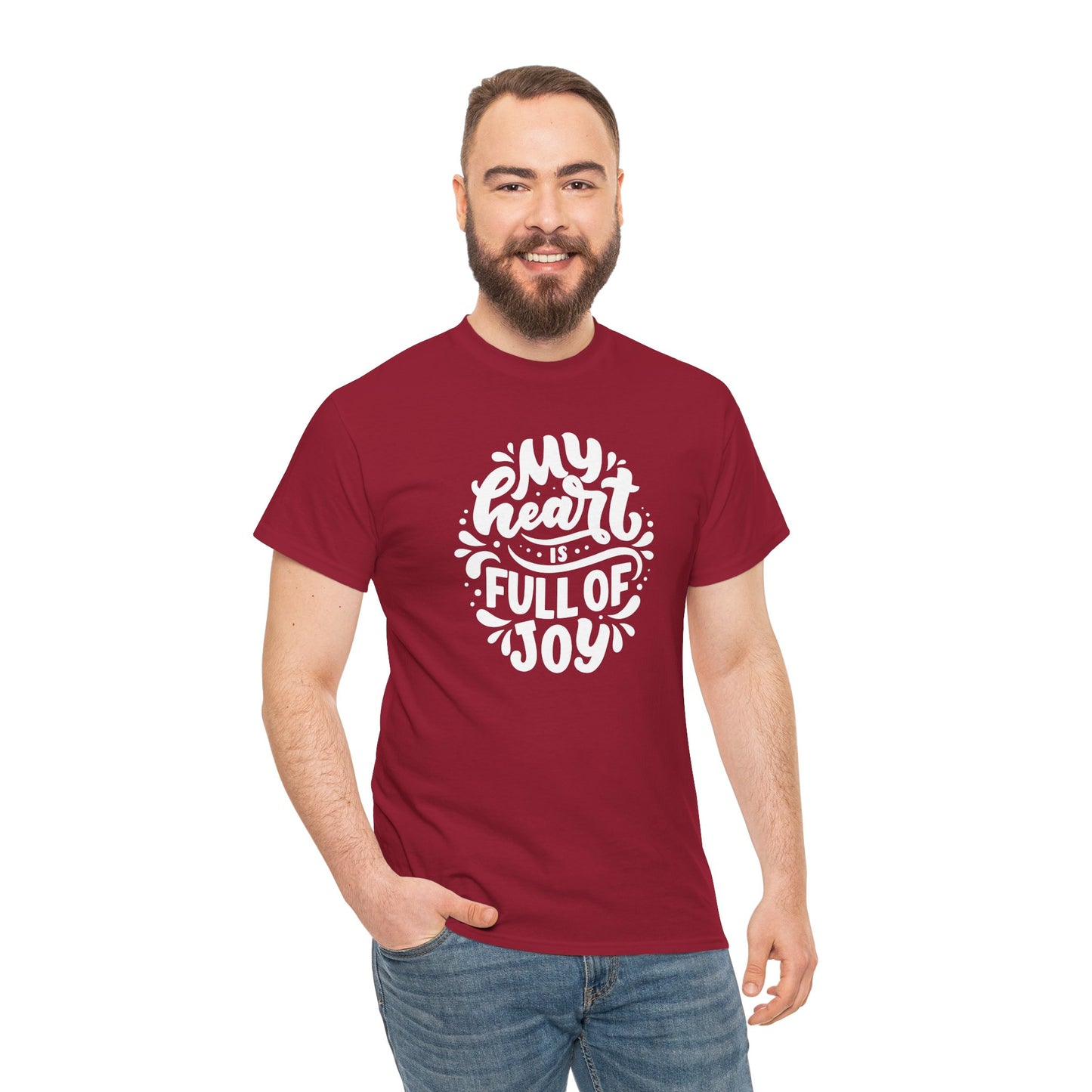 'My Heart Is Full Of Joy' Unisex Tee