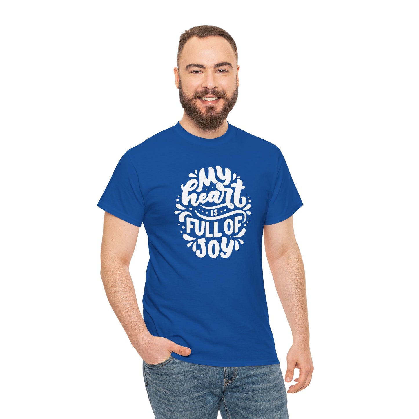 'My Heart Is Full Of Joy' Unisex Tee