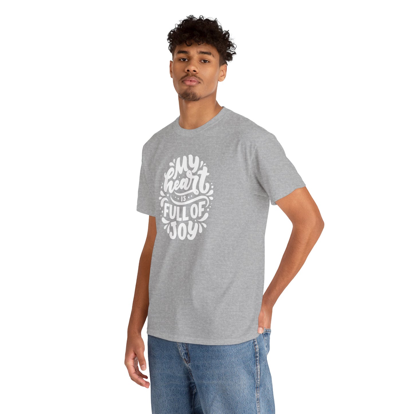 'My Heart Is Full Of Joy' Unisex Tee