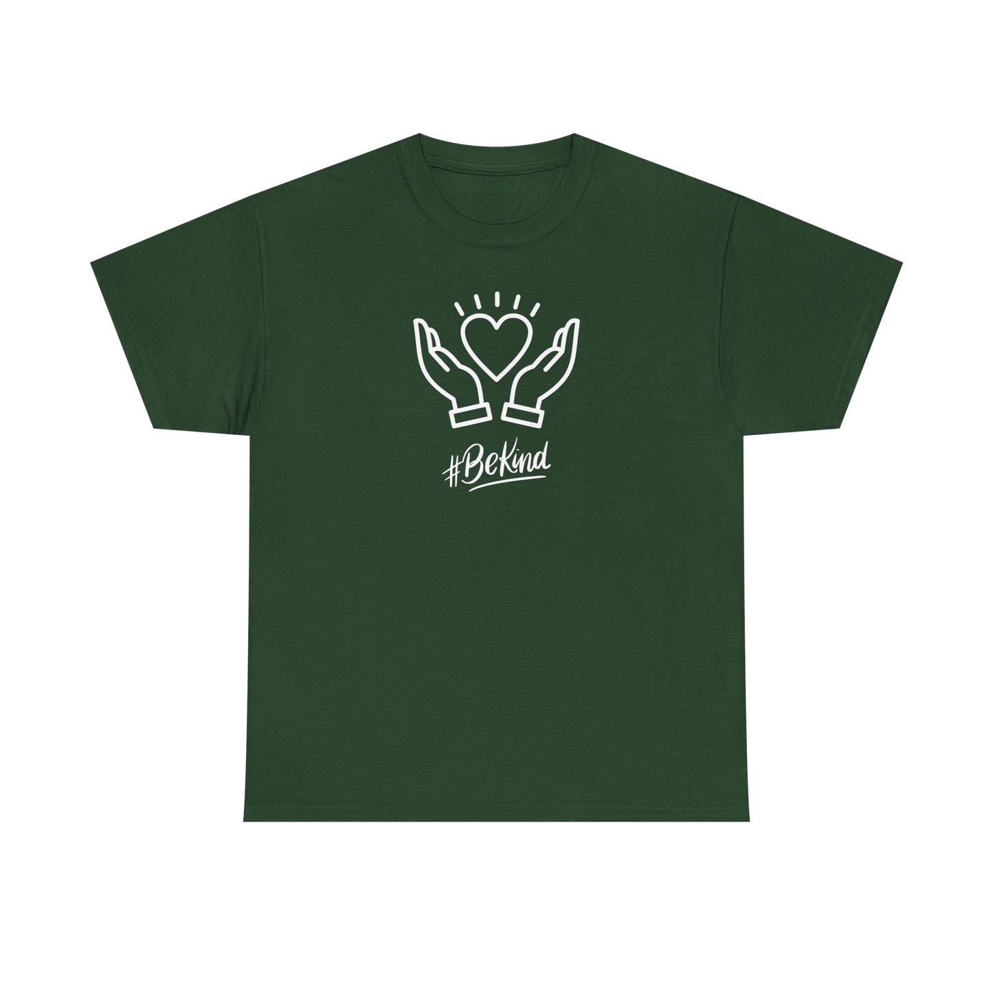Motivational T-Shirt - #BeKind | Positive Vibes | Unisex Cotton Tee