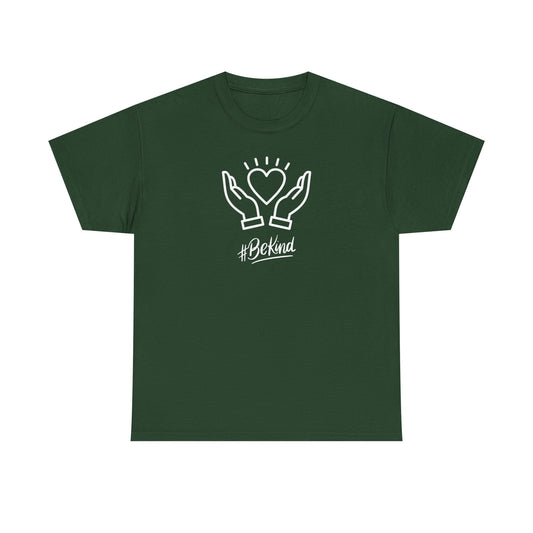 Motivational T-Shirt - #BeKind | Positive Vibes | Unisex Cotton Tee