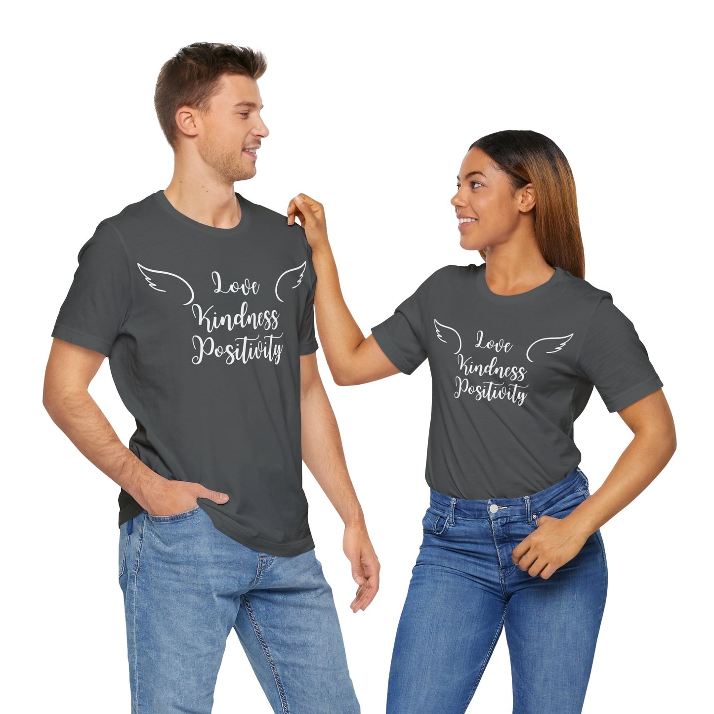 Love Kindness Positivity Angel Tee