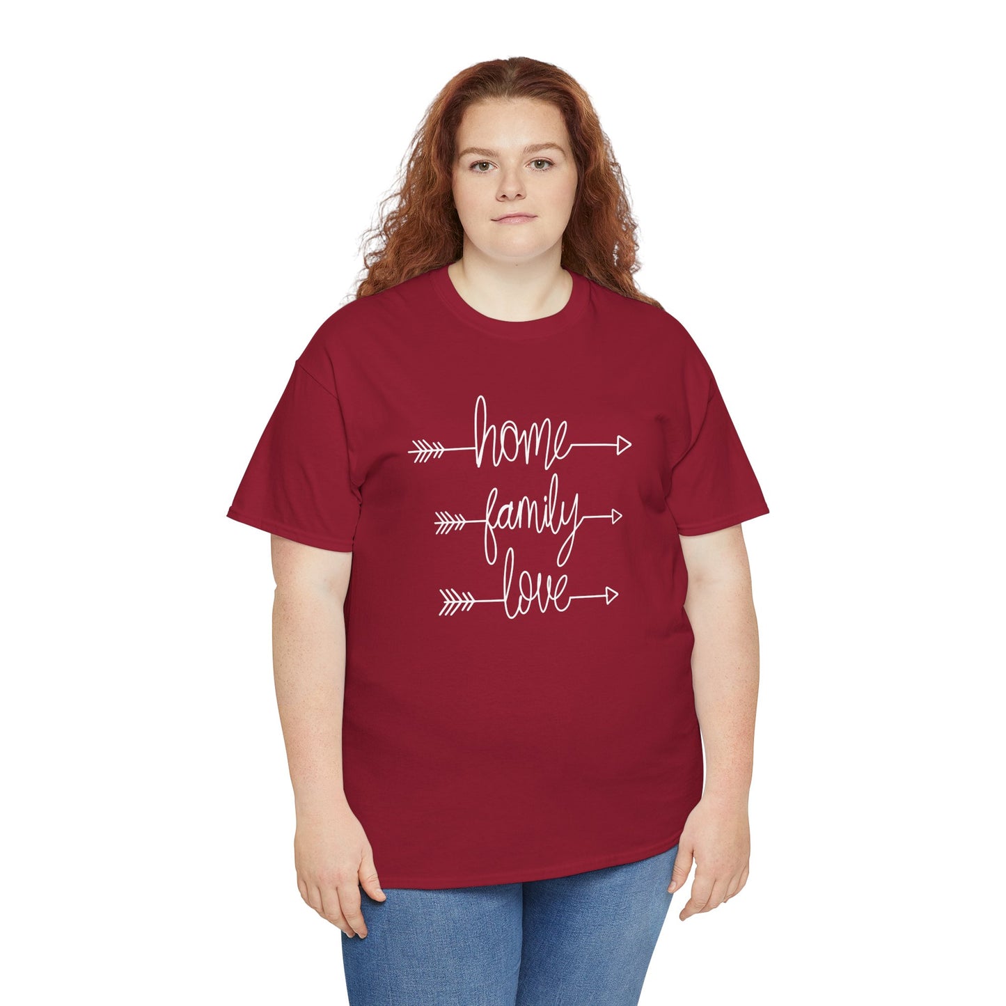 Home Family Love Motivational Tee