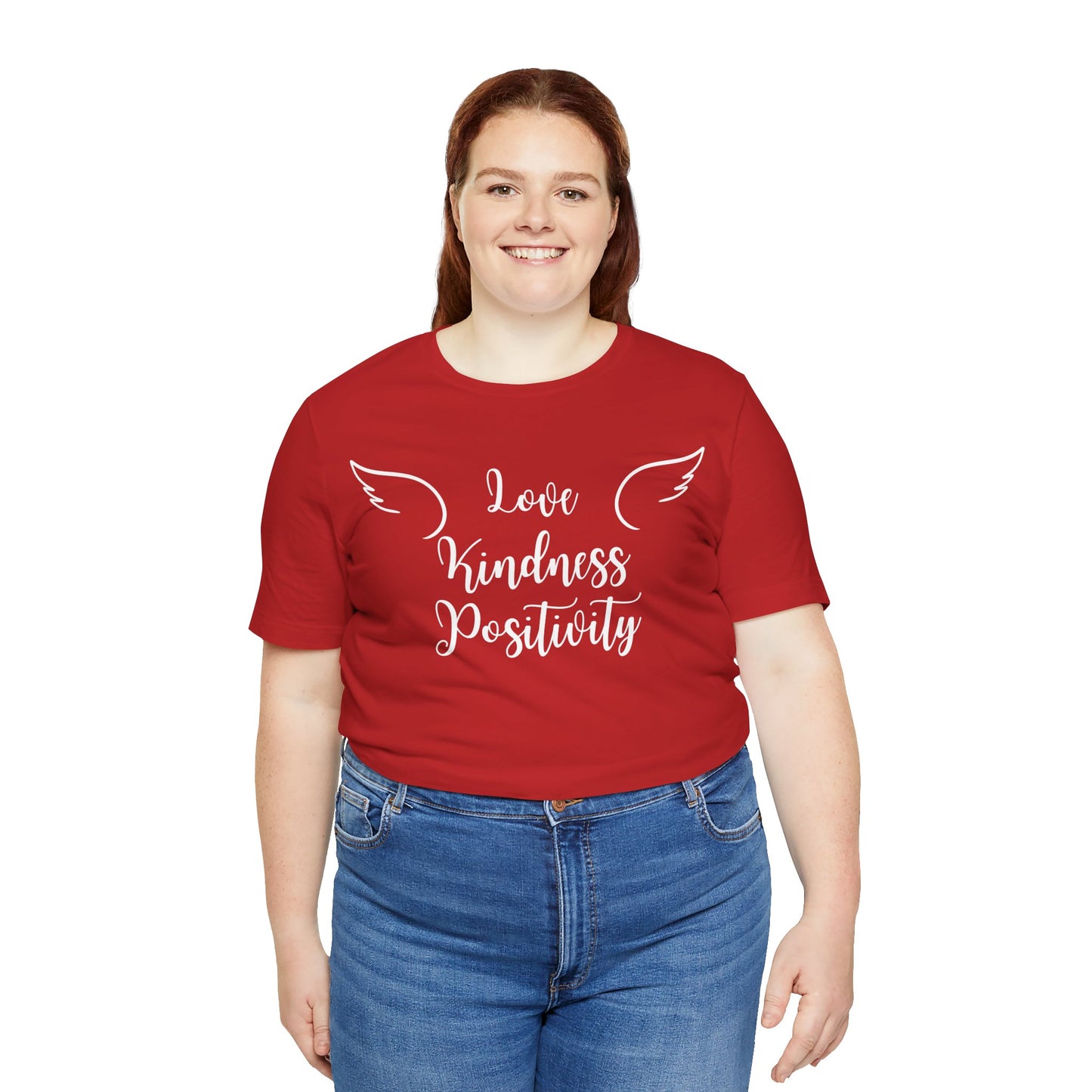 Love Kindness Positivity Angel Tee