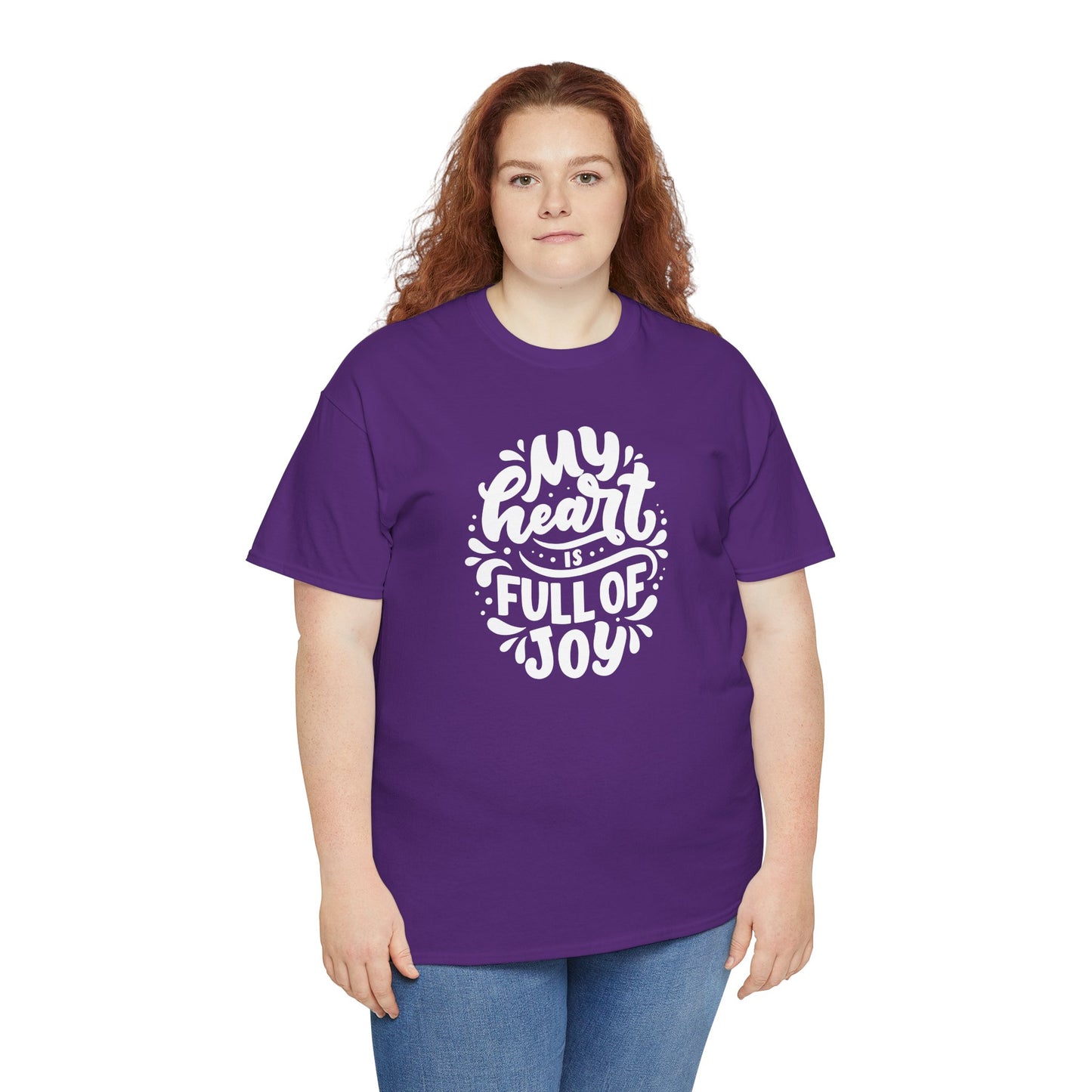 'My Heart Is Full Of Joy' Unisex Tee