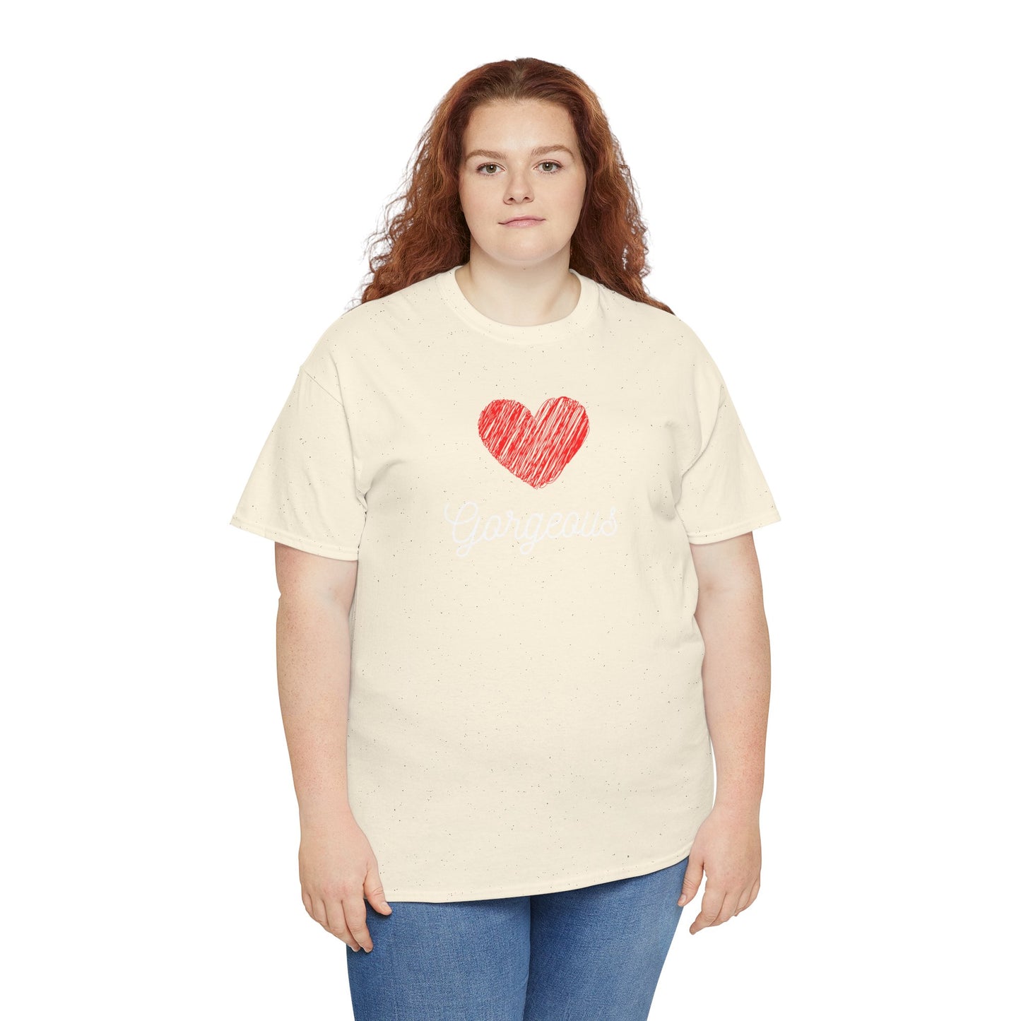 Gorgeous Heart Unisex Tee - Gorgeous Design