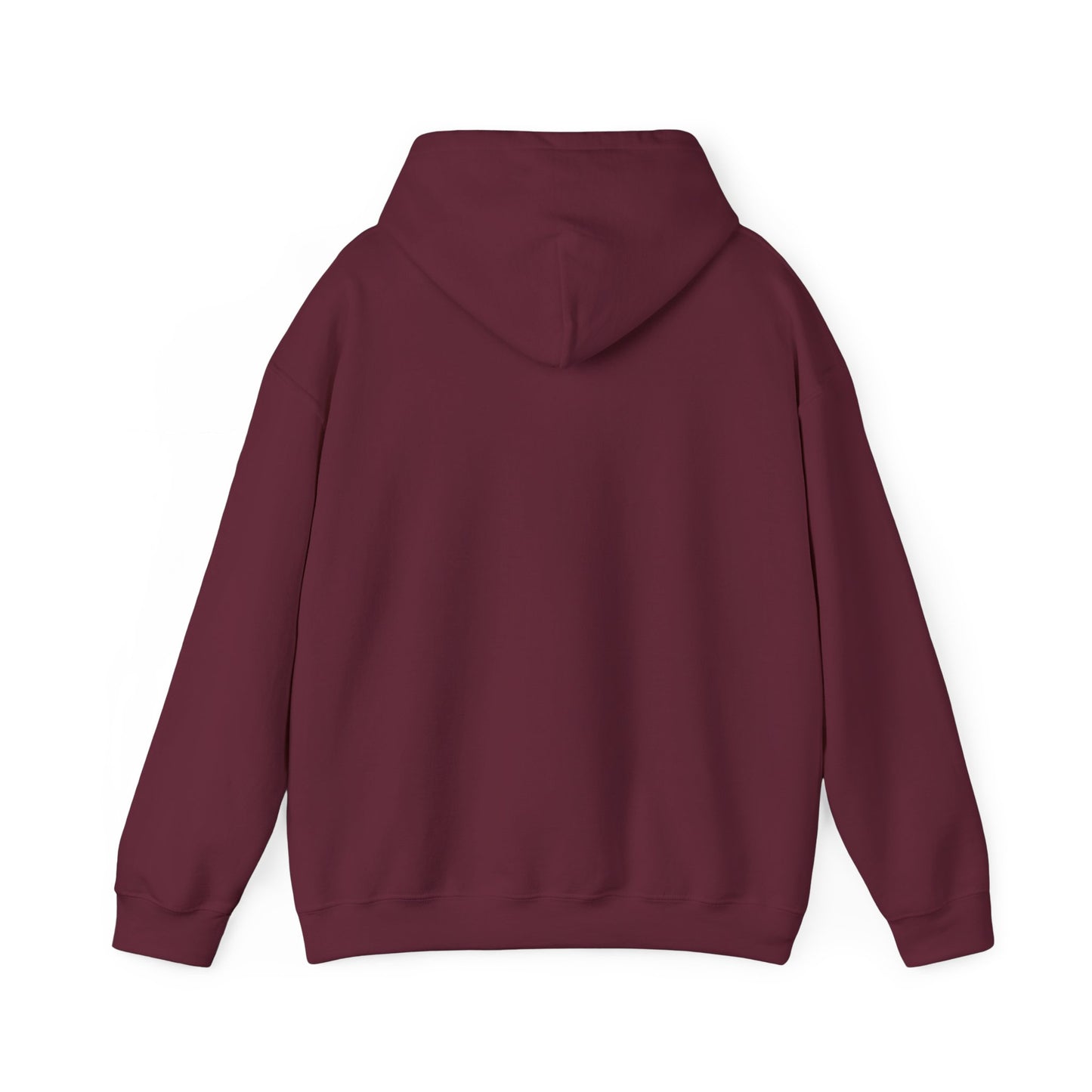White Heart Unisex Hoodie - Ladies and Mens Hooded Sweatshirt