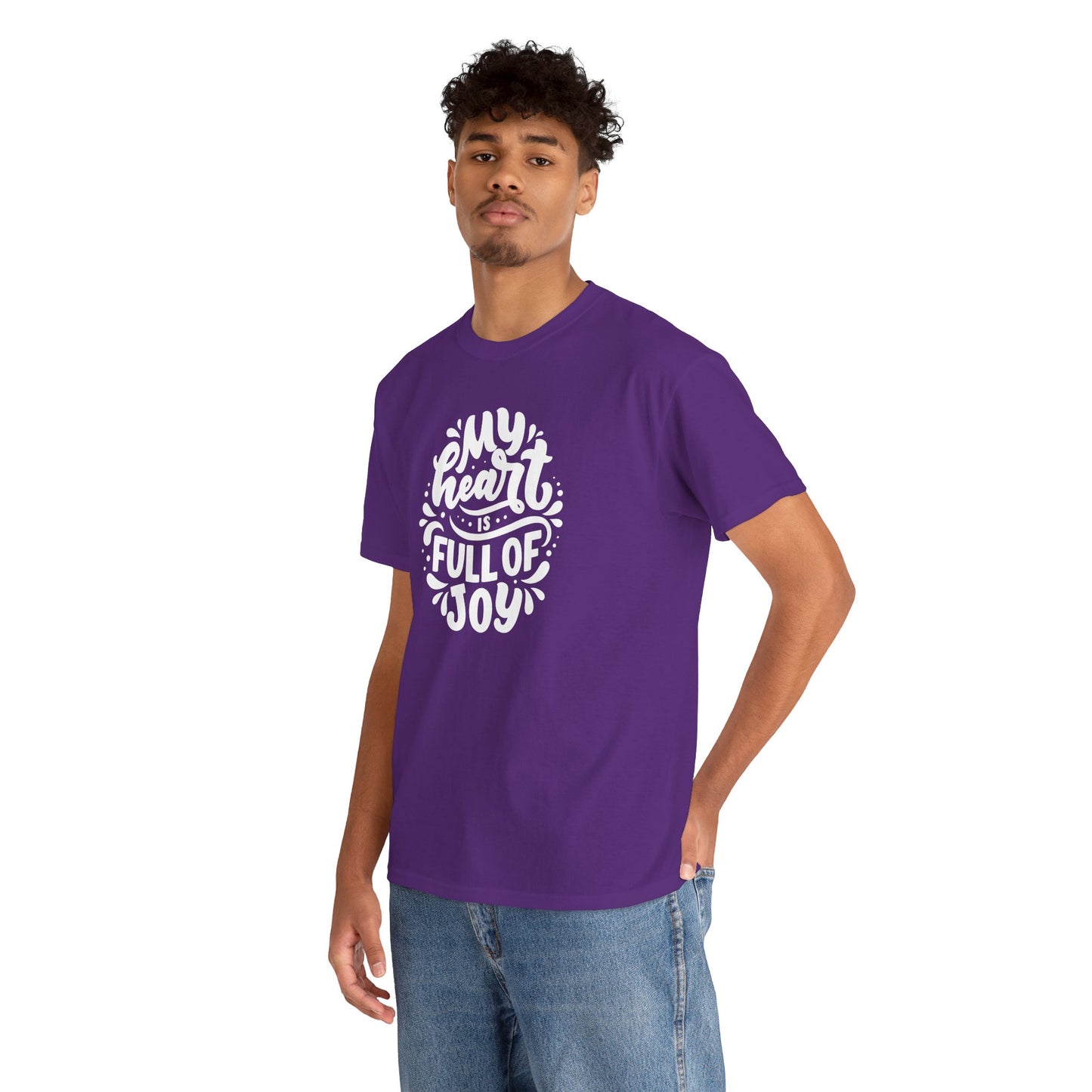 'My Heart Is Full Of Joy' Unisex Tee