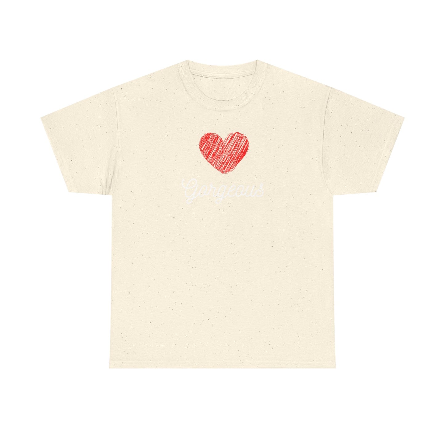 Gorgeous Heart Unisex Tee - Gorgeous Design