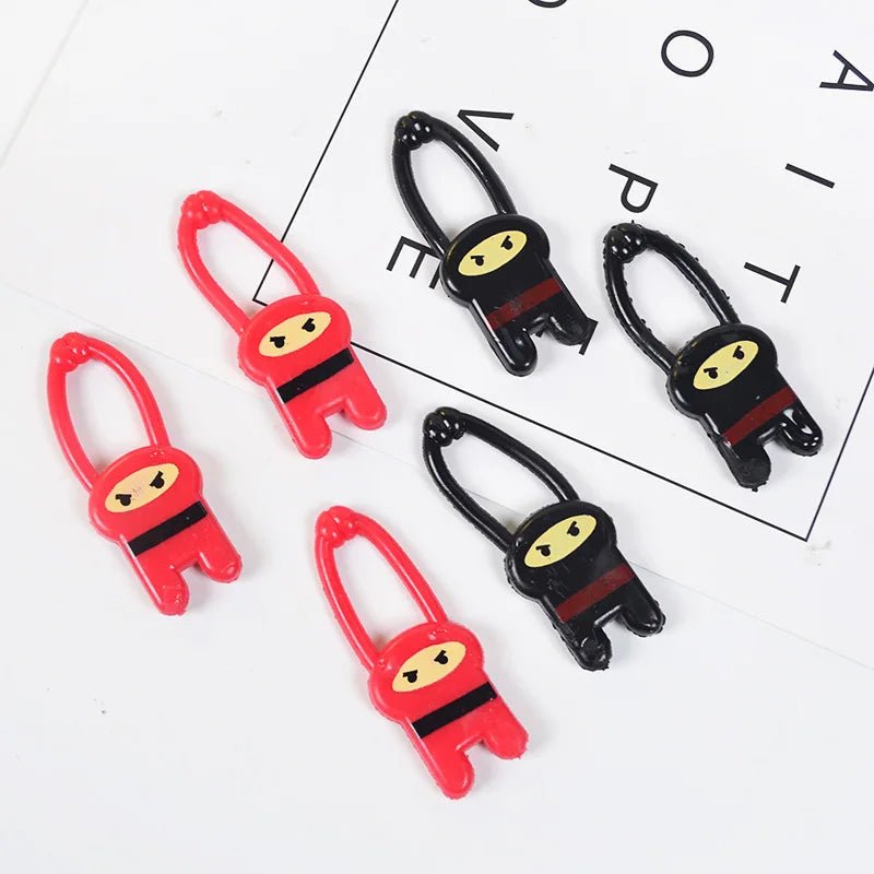 1/5pcs Funny Finger Ninja Launcher Slingshot Toys Kids Birthday Party Favors Pinata Filler Children Stretch Decompression Toy - StarJam Toys