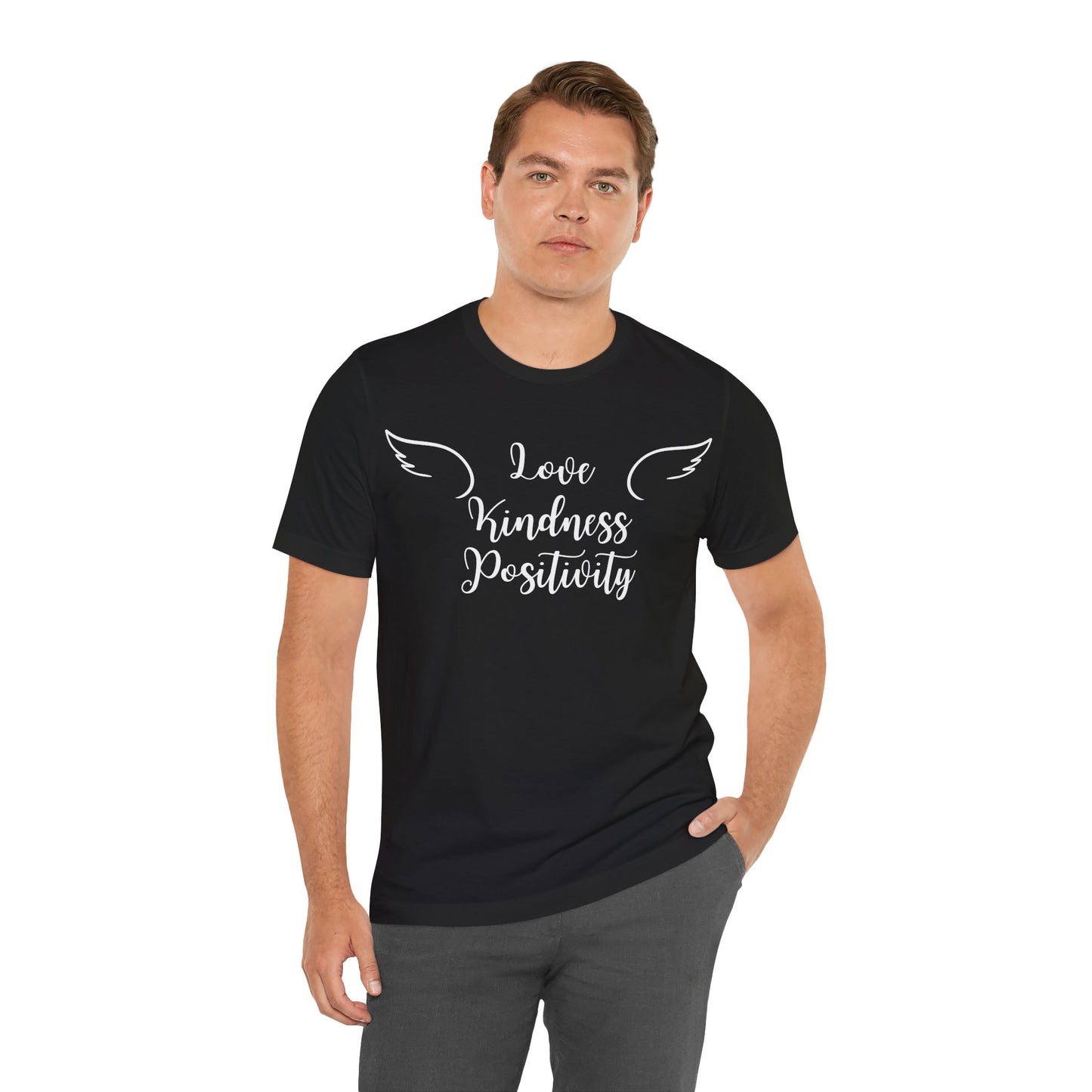Love Kindness Positivity Angel Tee