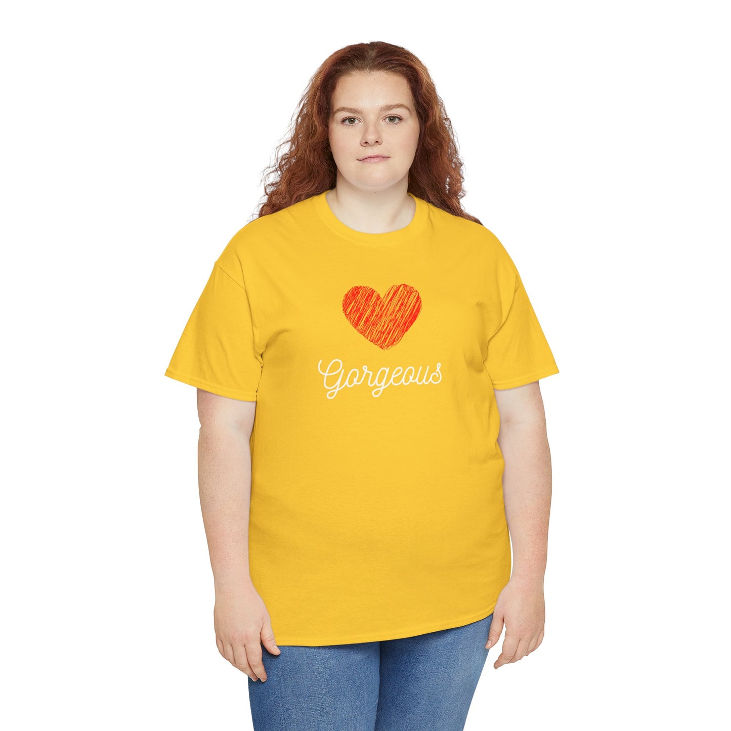 Gorgeous Heart Unisex Tee - Gorgeous Design