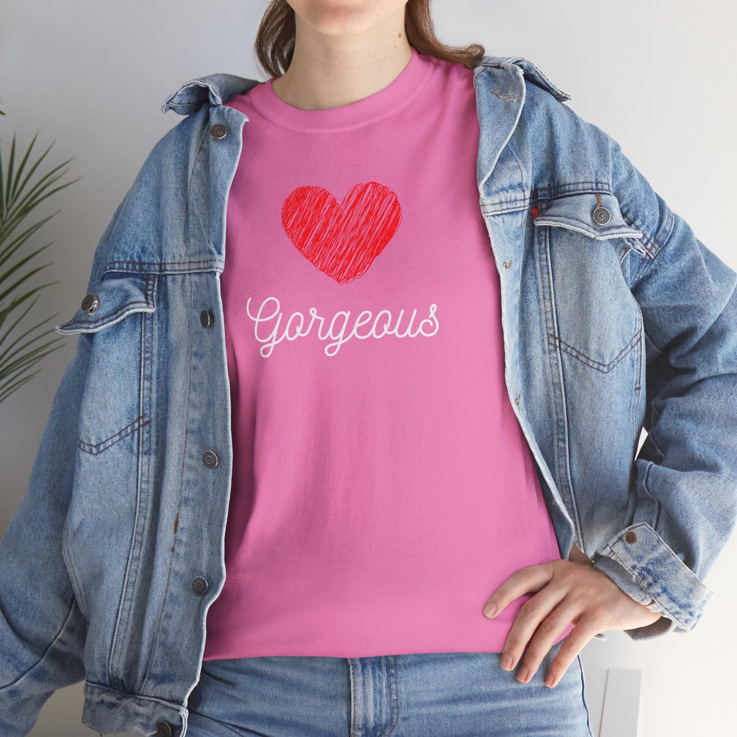 Gorgeous Heart Unisex Tee - Gorgeous Design