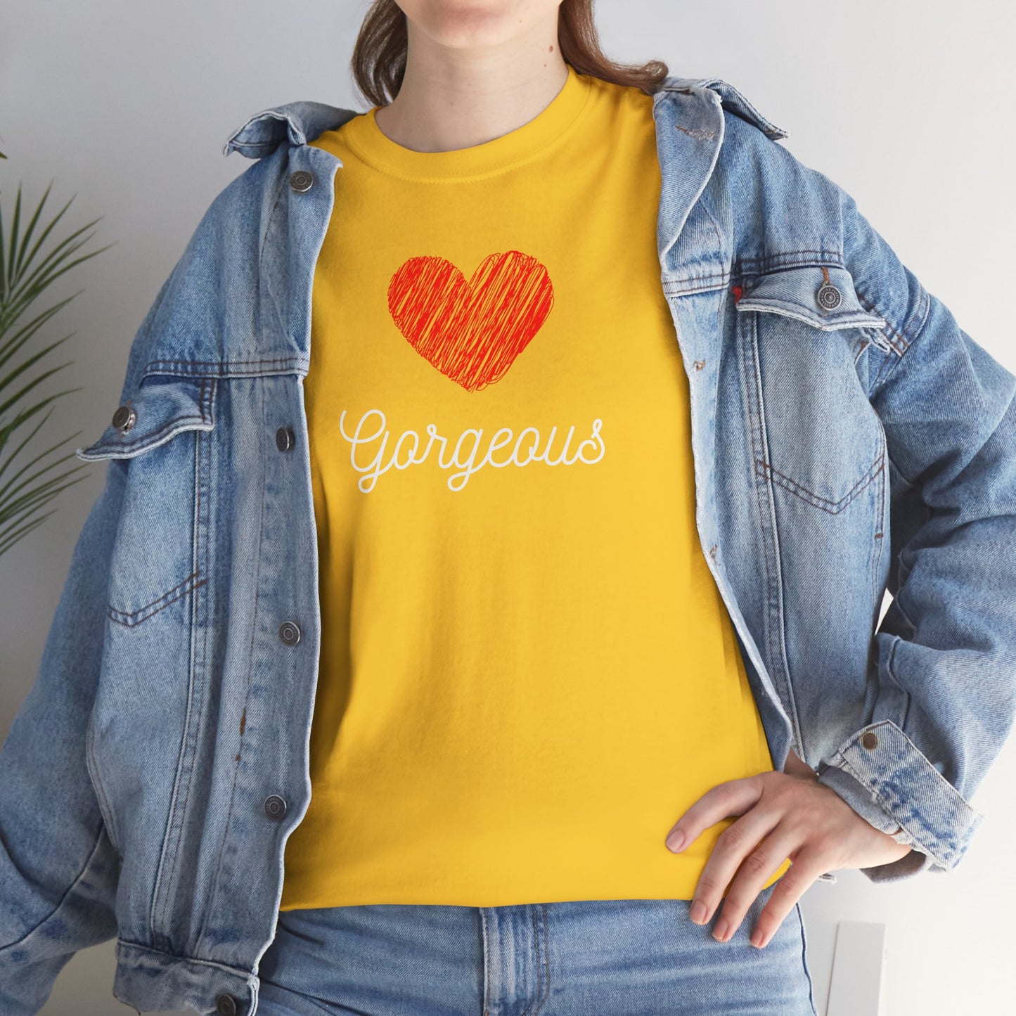Gorgeous Heart Unisex Tee - Gorgeous Design