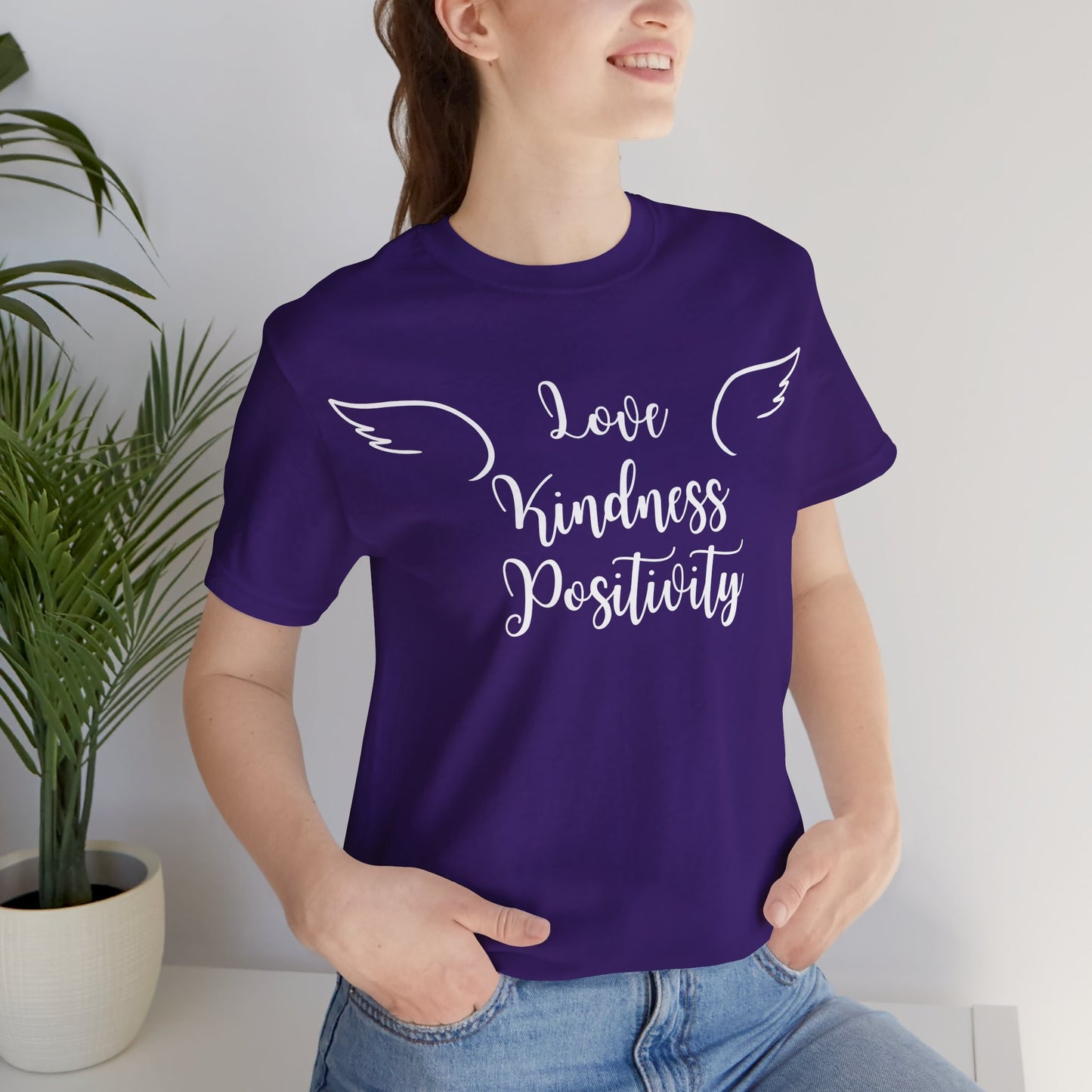 Love Kindness Positivity Angel Tee
