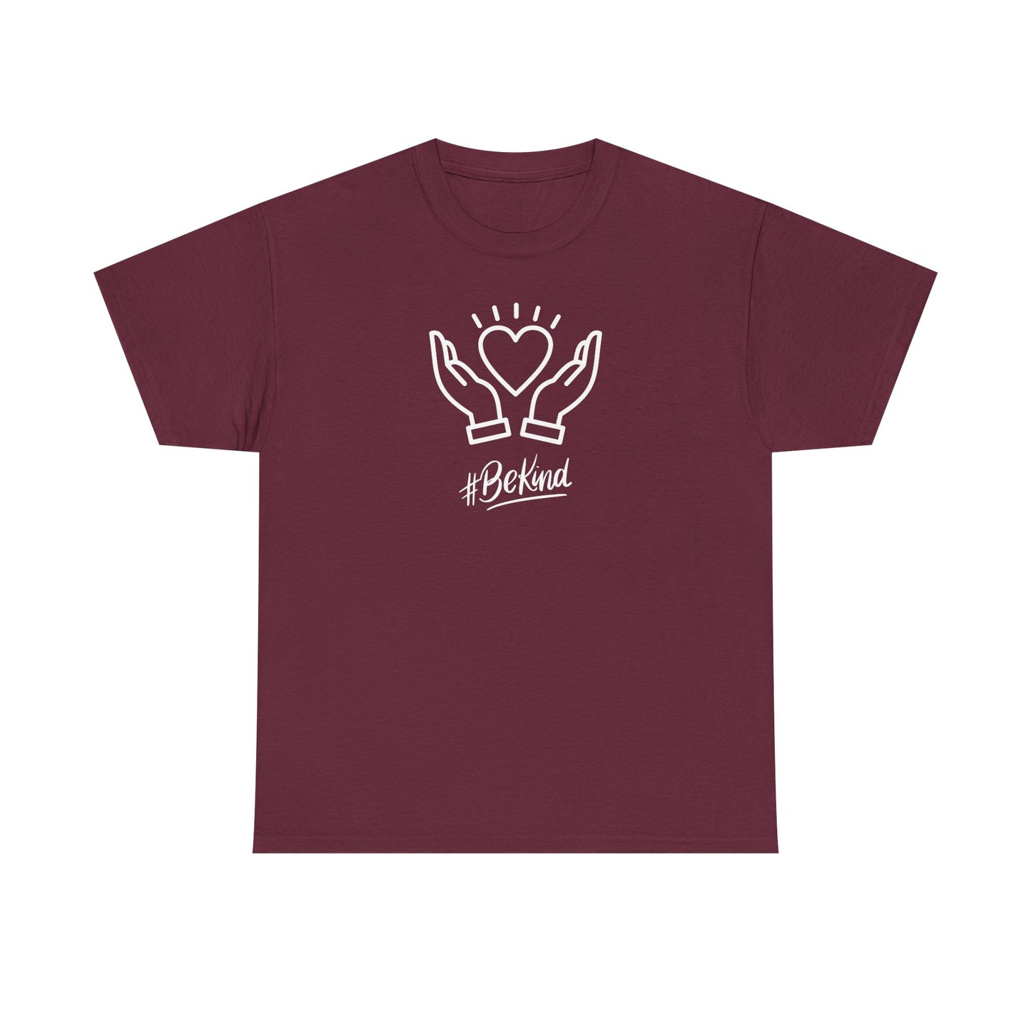 Motivational T-Shirt - #BeKind | Positive Vibes | Unisex Cotton Tee