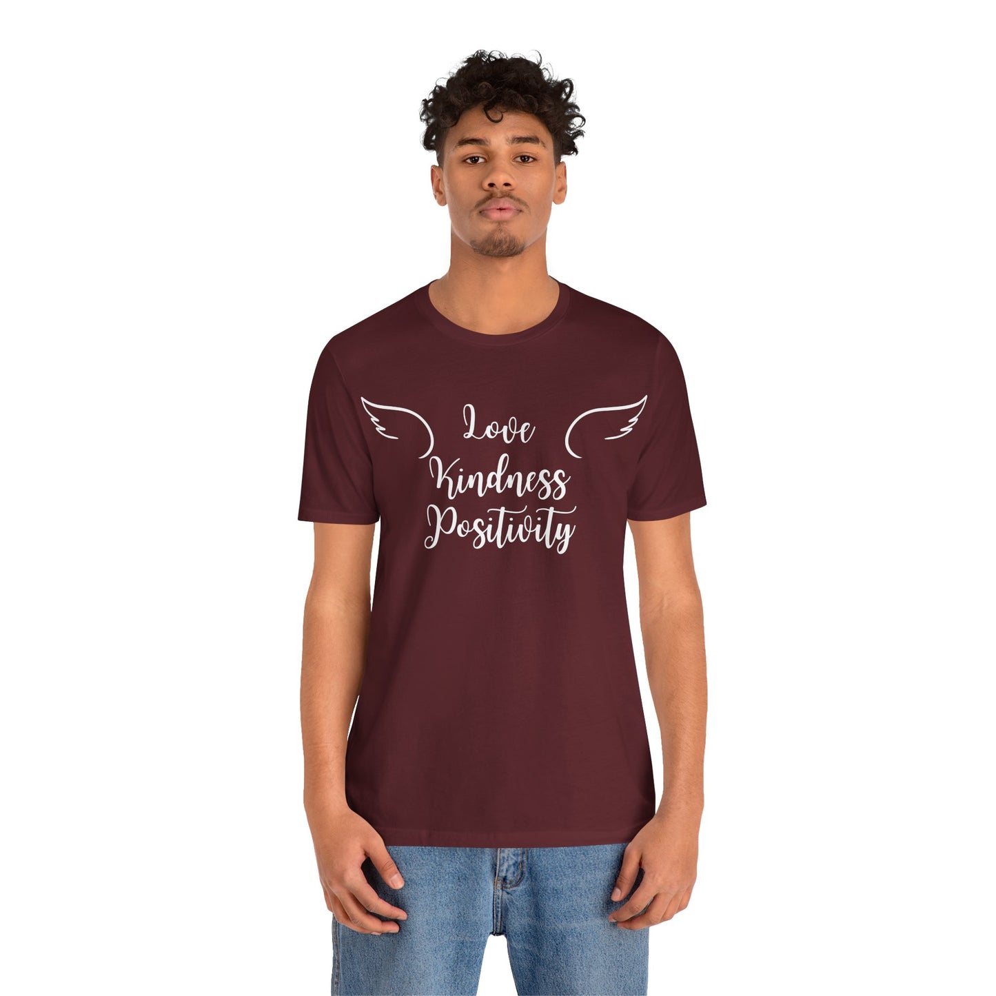 Love Kindness Positivity Angel Tee