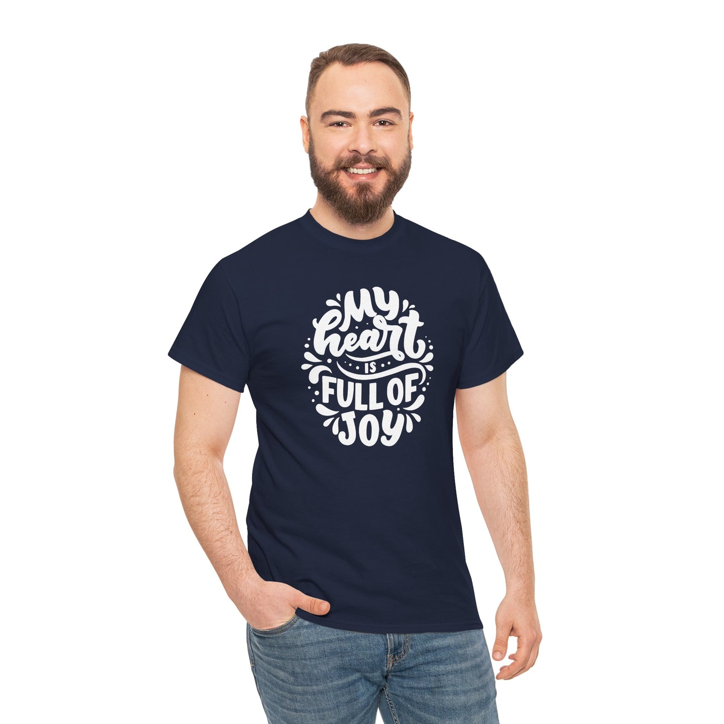 'My Heart Is Full Of Joy' Unisex Tee