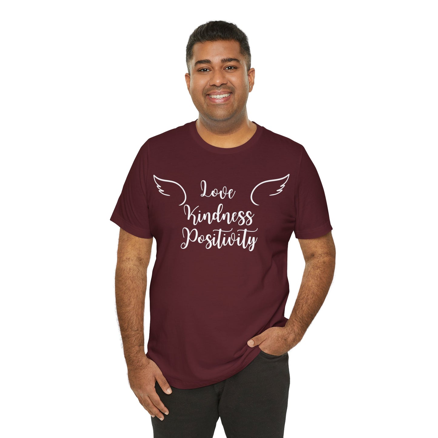 Love Kindness Positivity Angel Tee