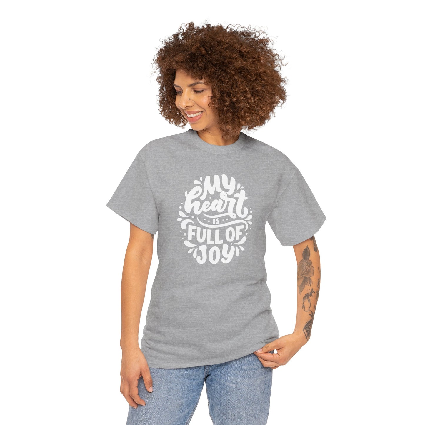 'My Heart Is Full Of Joy' Unisex Tee
