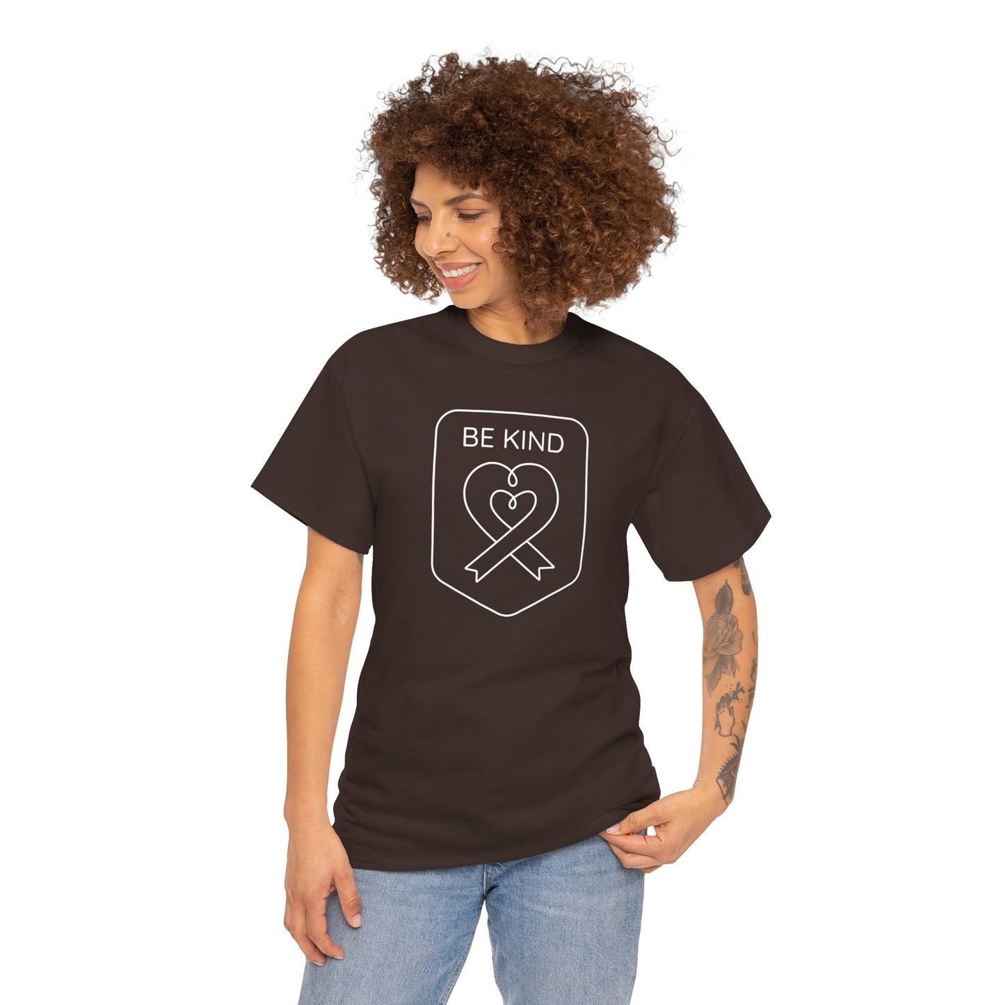 BeKind Knotted Heart Tee