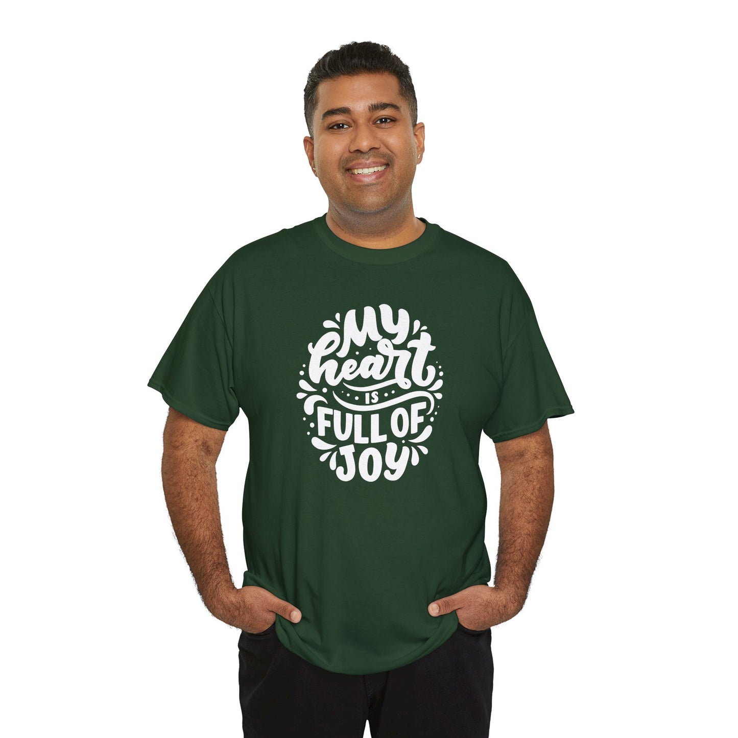 'My Heart Is Full Of Joy' Unisex Tee