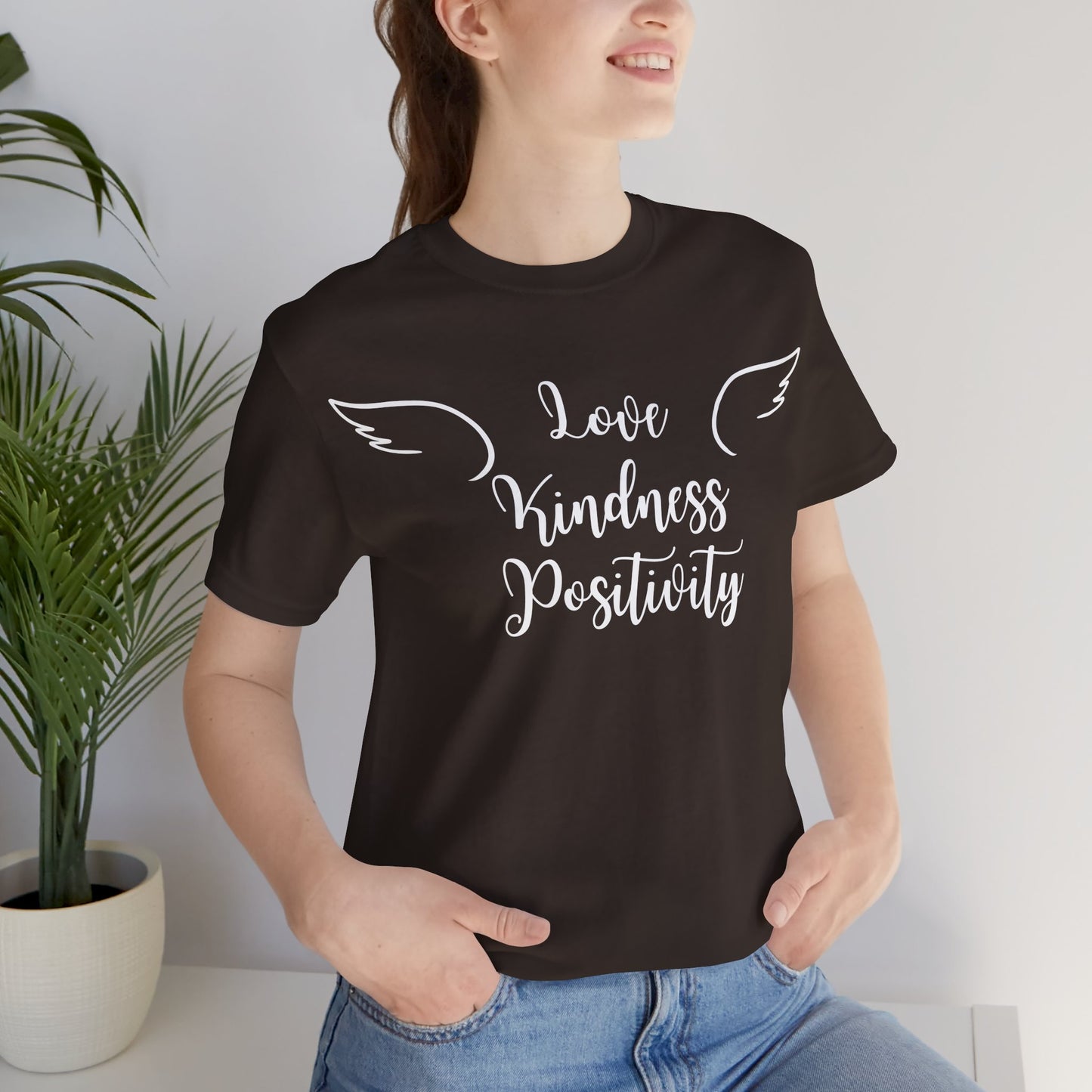 Love Kindness Positivity Angel Tee