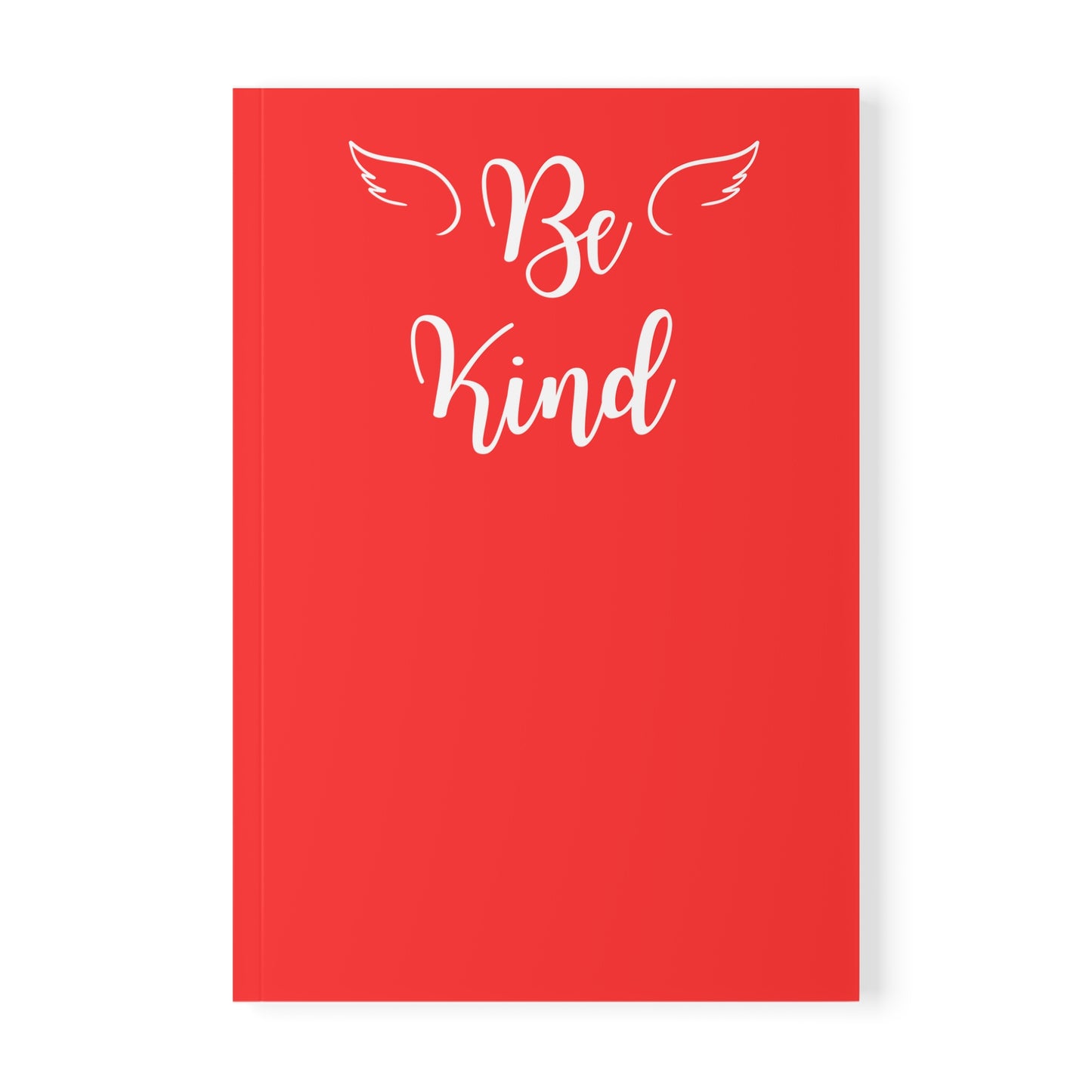 StarJam 'Be Kind' - Softcover Notebook, A5, Red