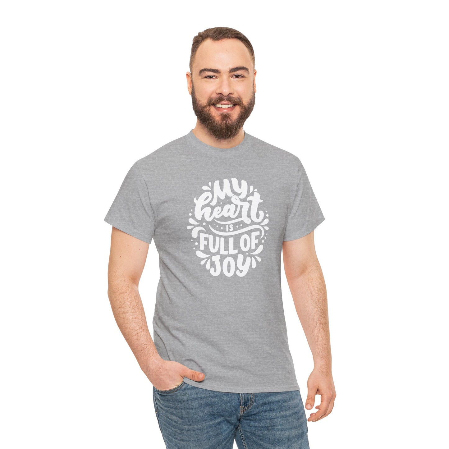 'My Heart Is Full Of Joy' Unisex Tee
