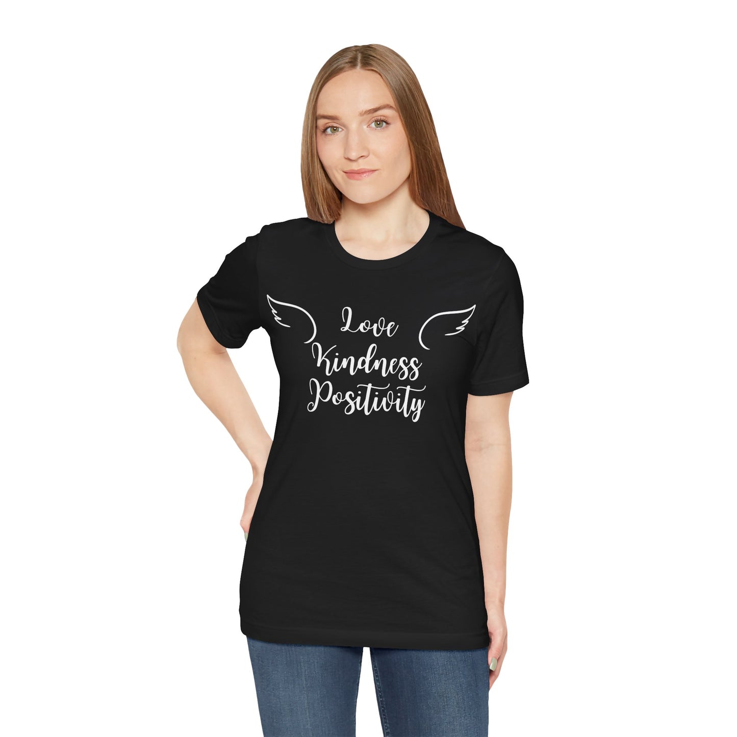 Love Kindness Positivity Angel Tee