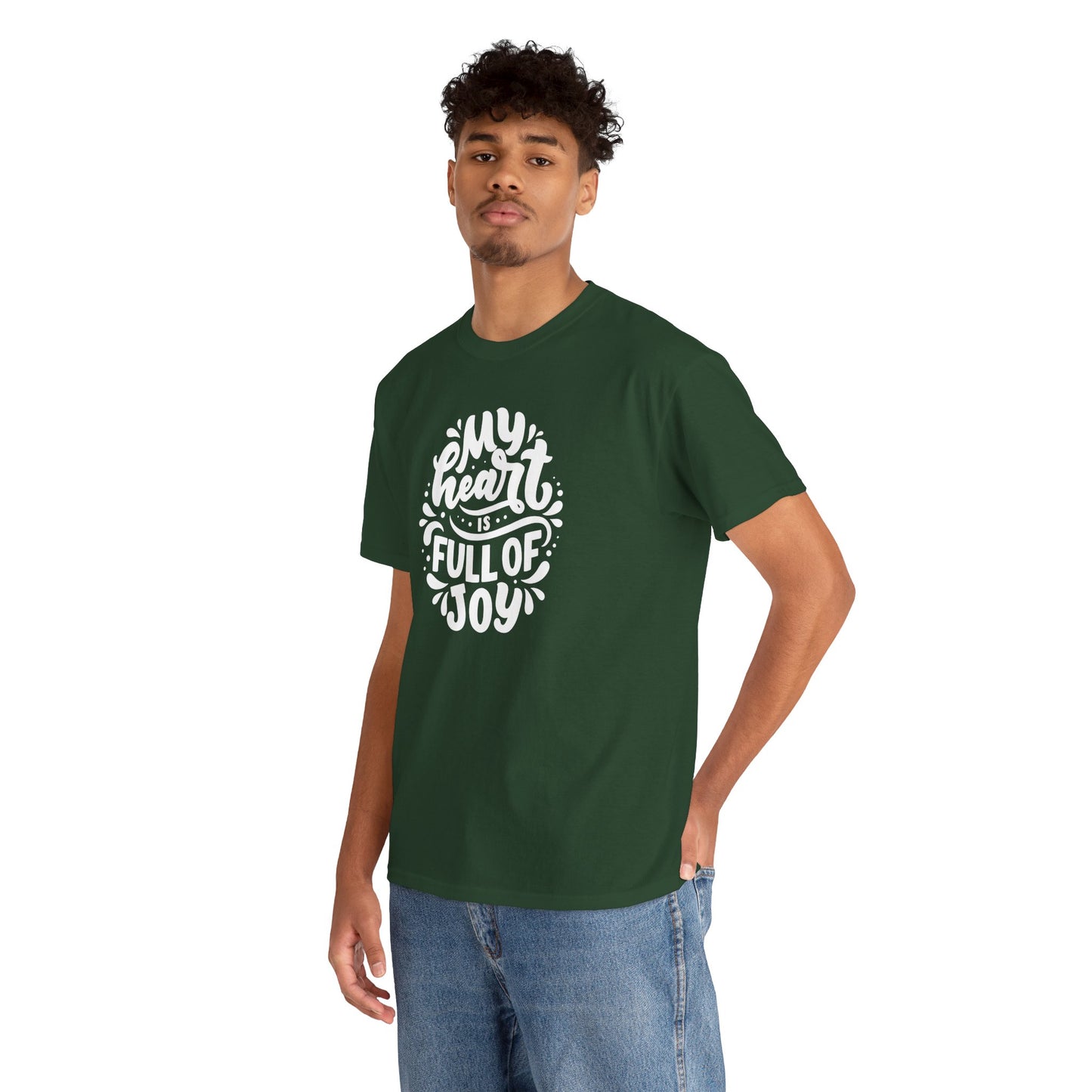 'My Heart Is Full Of Joy' Unisex Tee